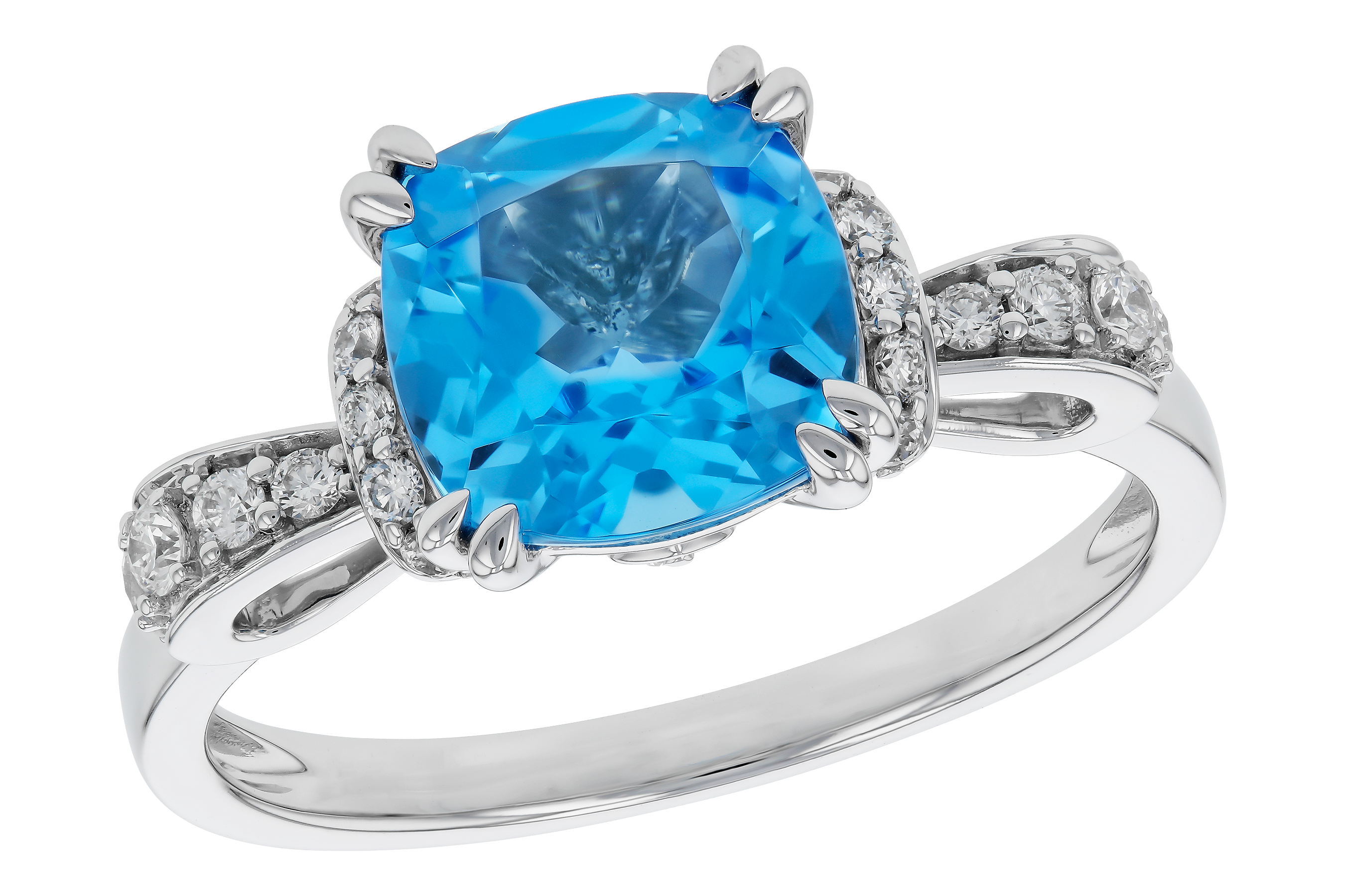 K283-86161: LDS RG 2.48 BLUE TOPAZ 2.70 TGW (8MM BT)