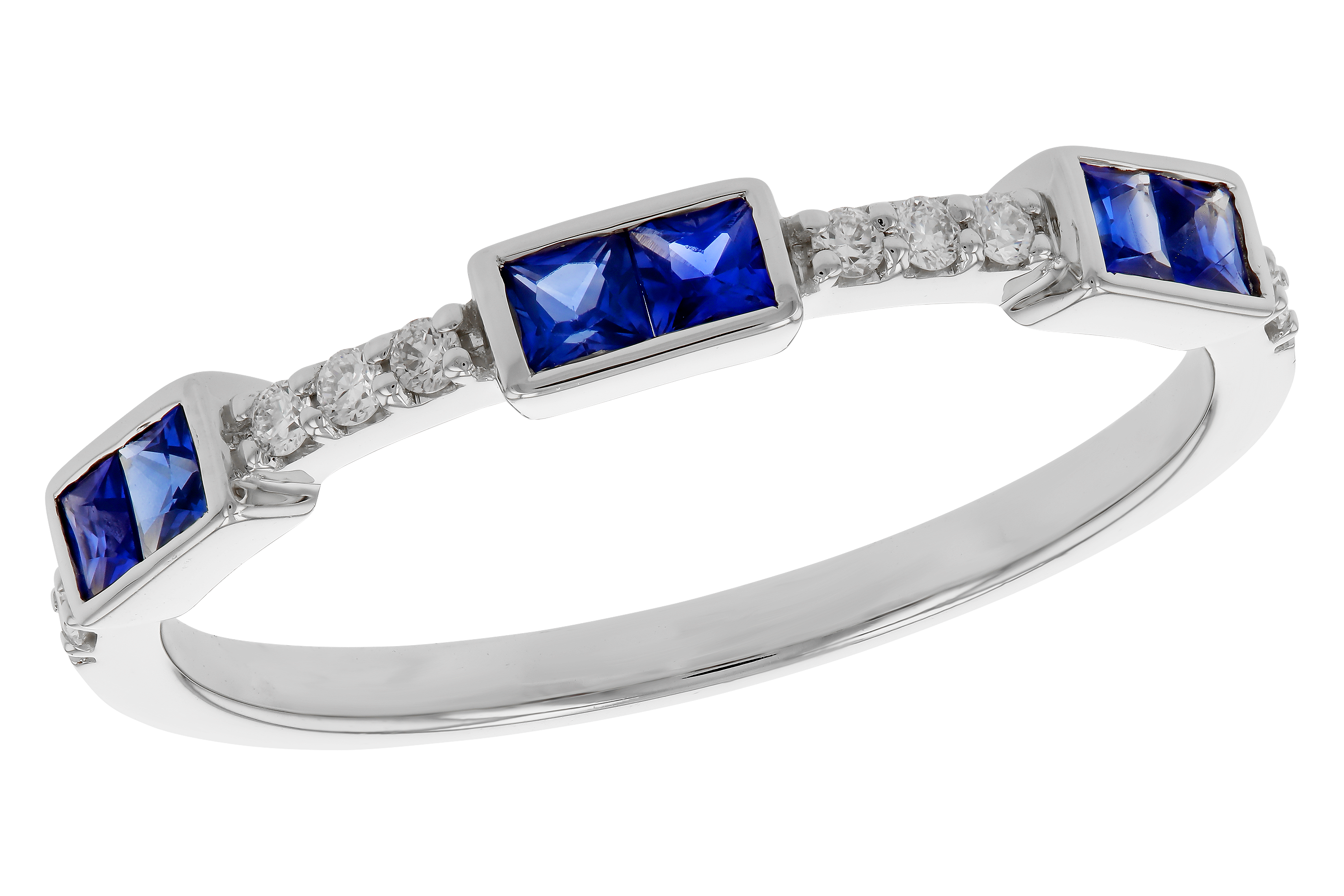K283-86179: LDS WED RG .36 SAPPHIRE .43 TGW