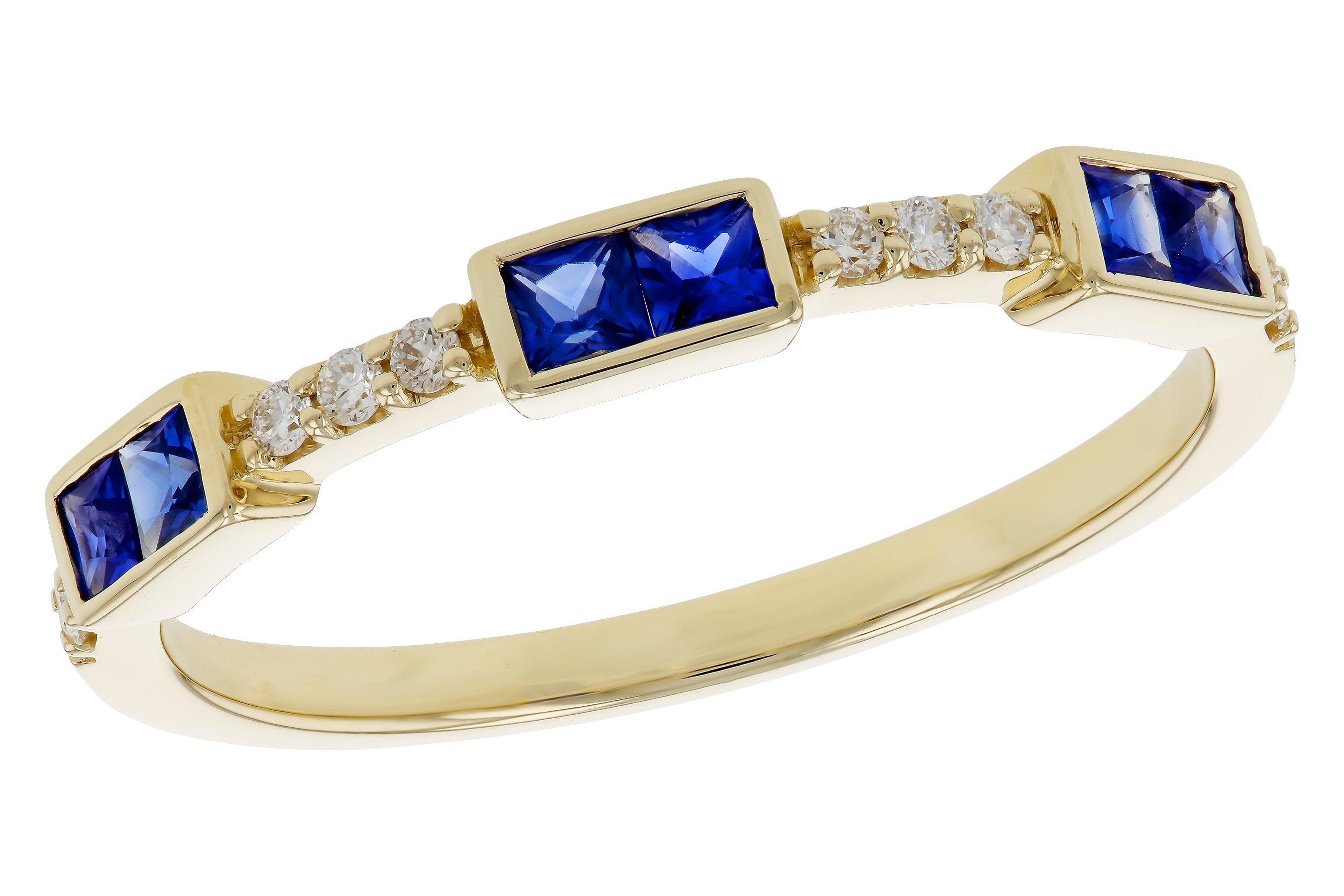 K283-86179: LDS WED RG .36 SAPPHIRE .43 TGW