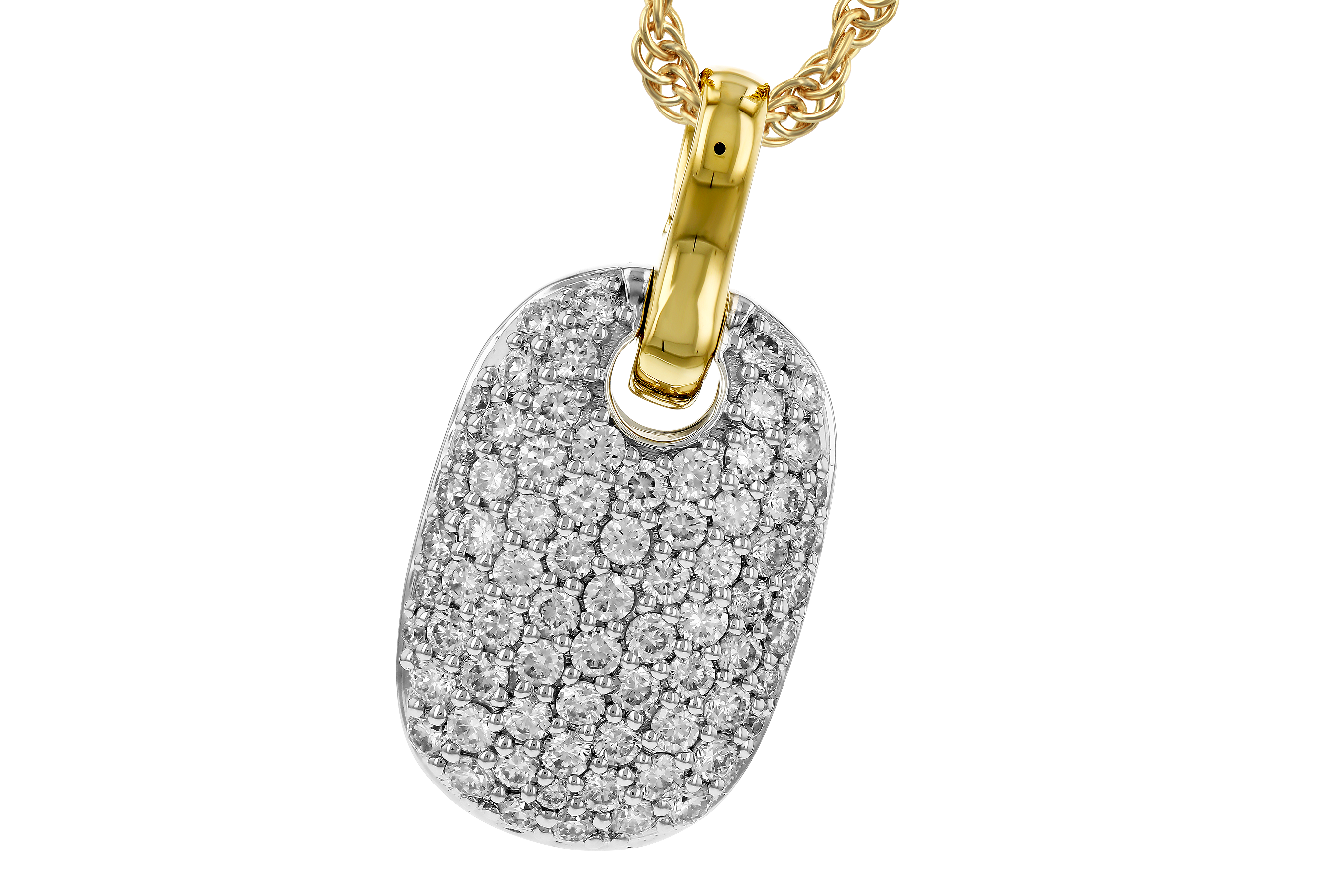 K283-88870: NECKLACE .66 TW