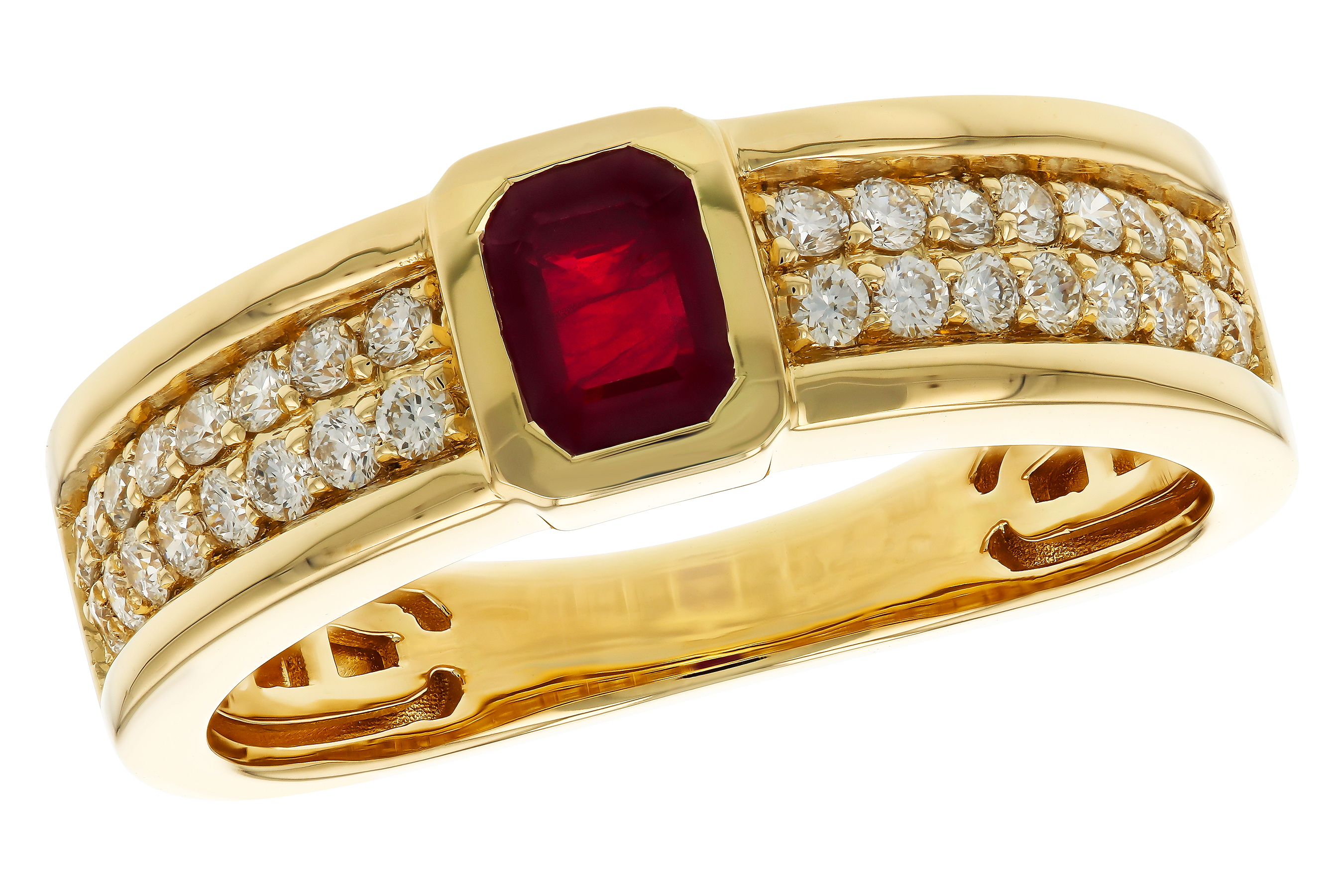 K283-88897: LDS RG .52 RUBY .85 TGW (5x4MM RU)