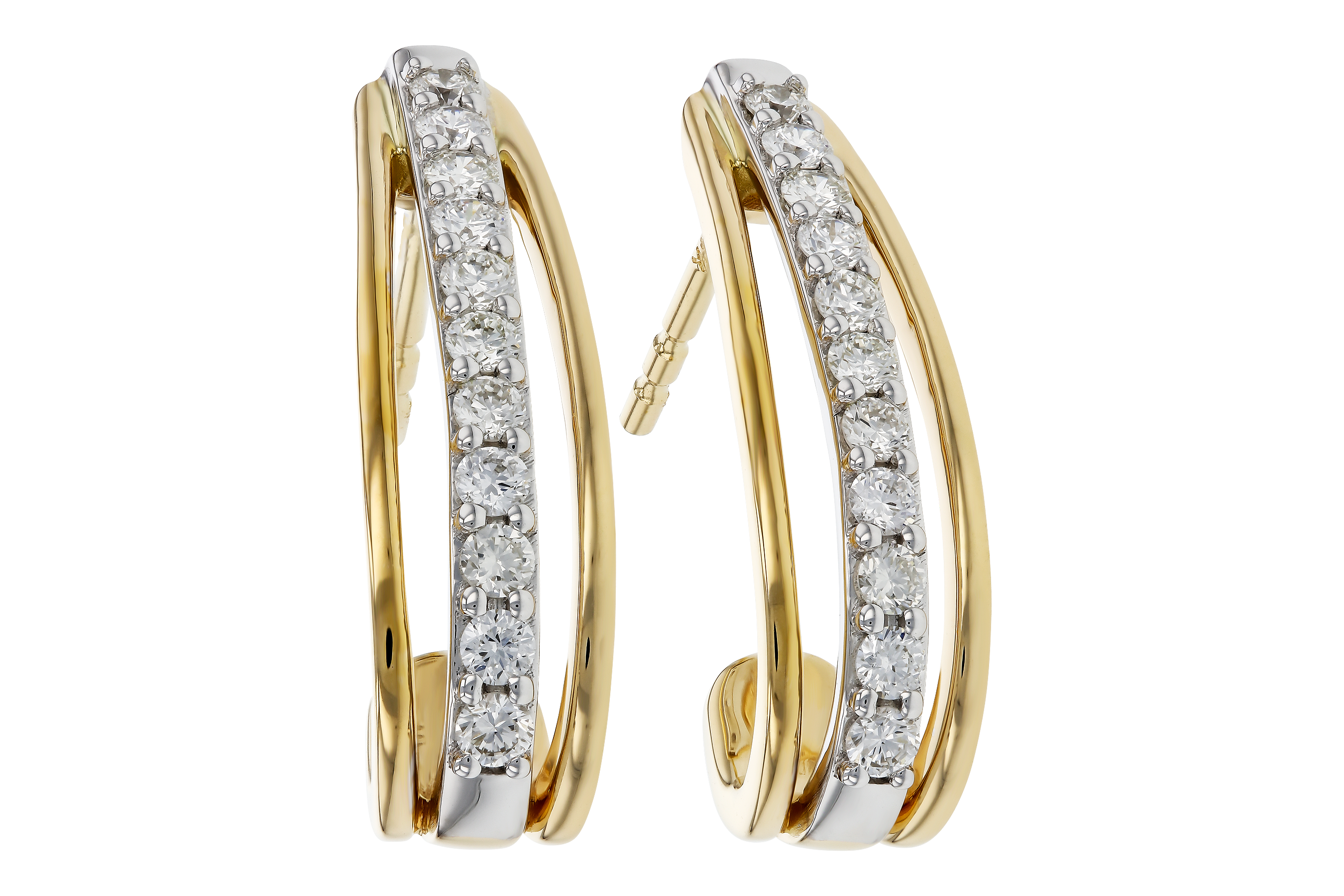 K283-89733: EARRINGS .40 TW