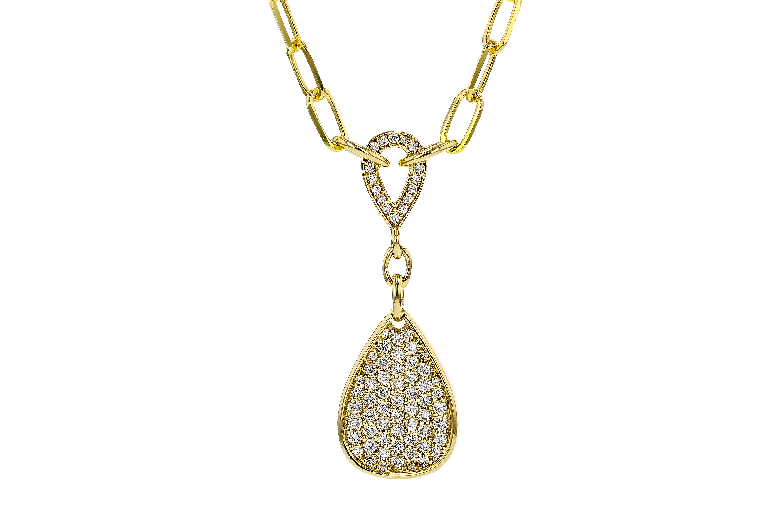 K283-89761: NECKLACE .66 TW (17")