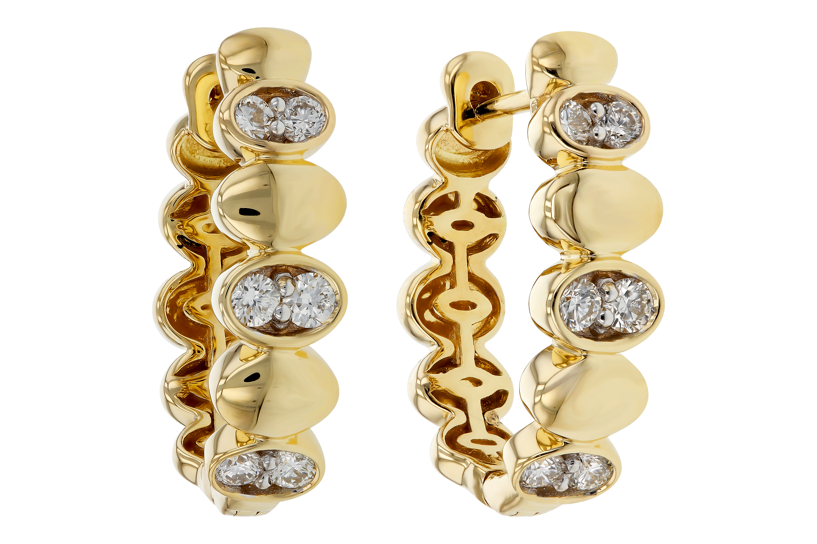 K283-90715: EARRINGS .36 TW