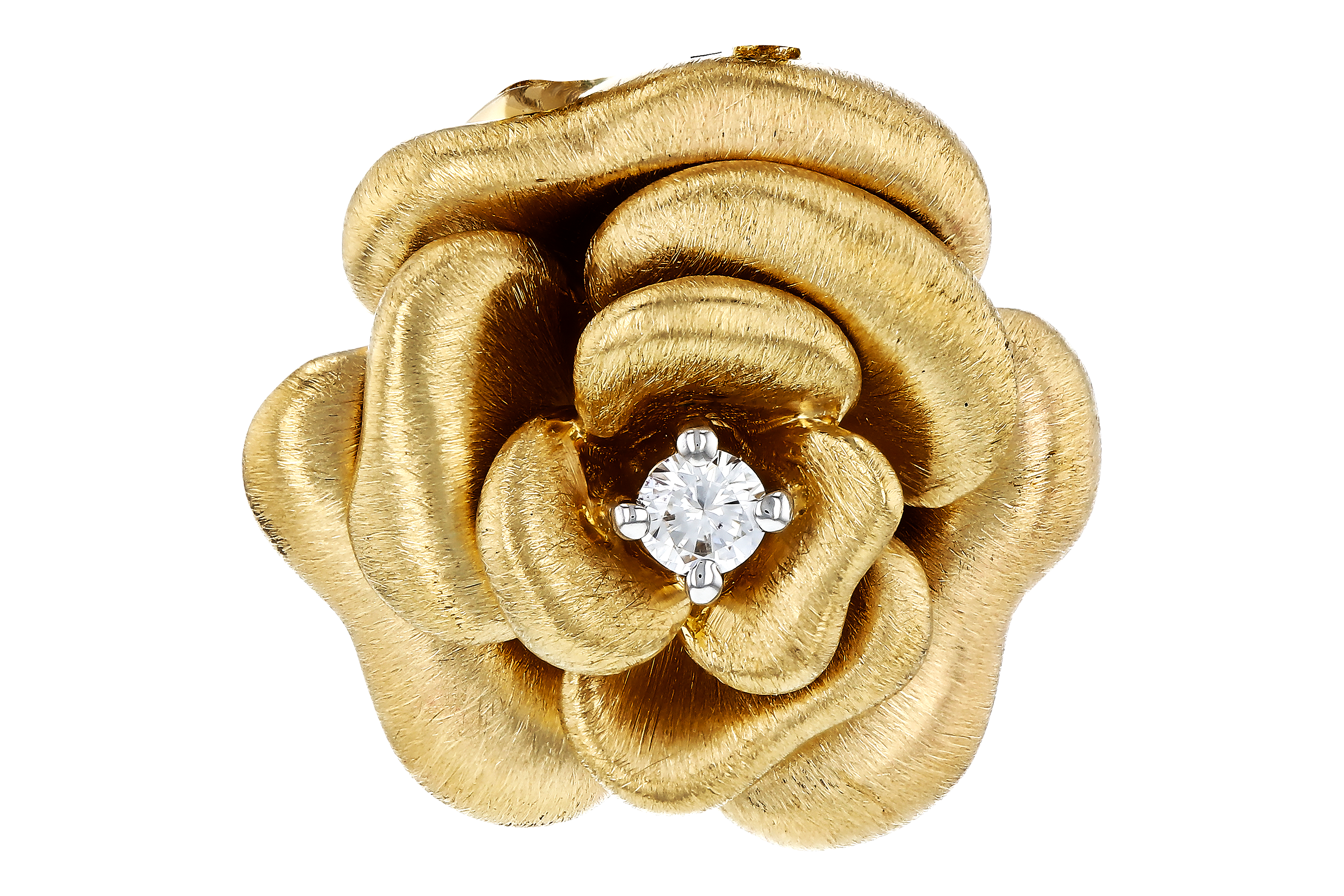 K284-73433: PENDANT .03CT (LARGE FLOWER PENDANT FROM E284-73425)