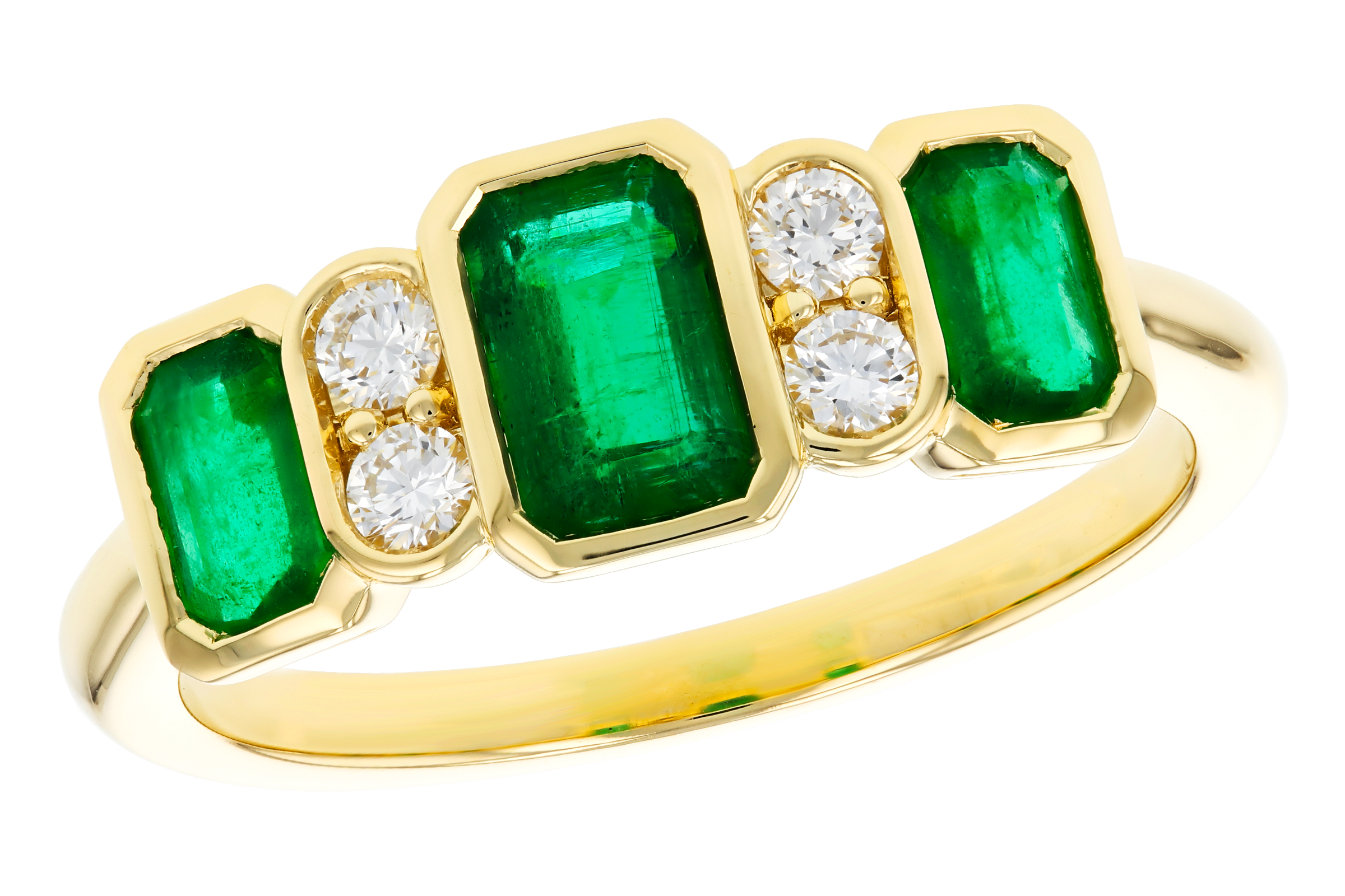 K284-75233: LDS RG 1.04 TW EMERALD 1.19 TGW