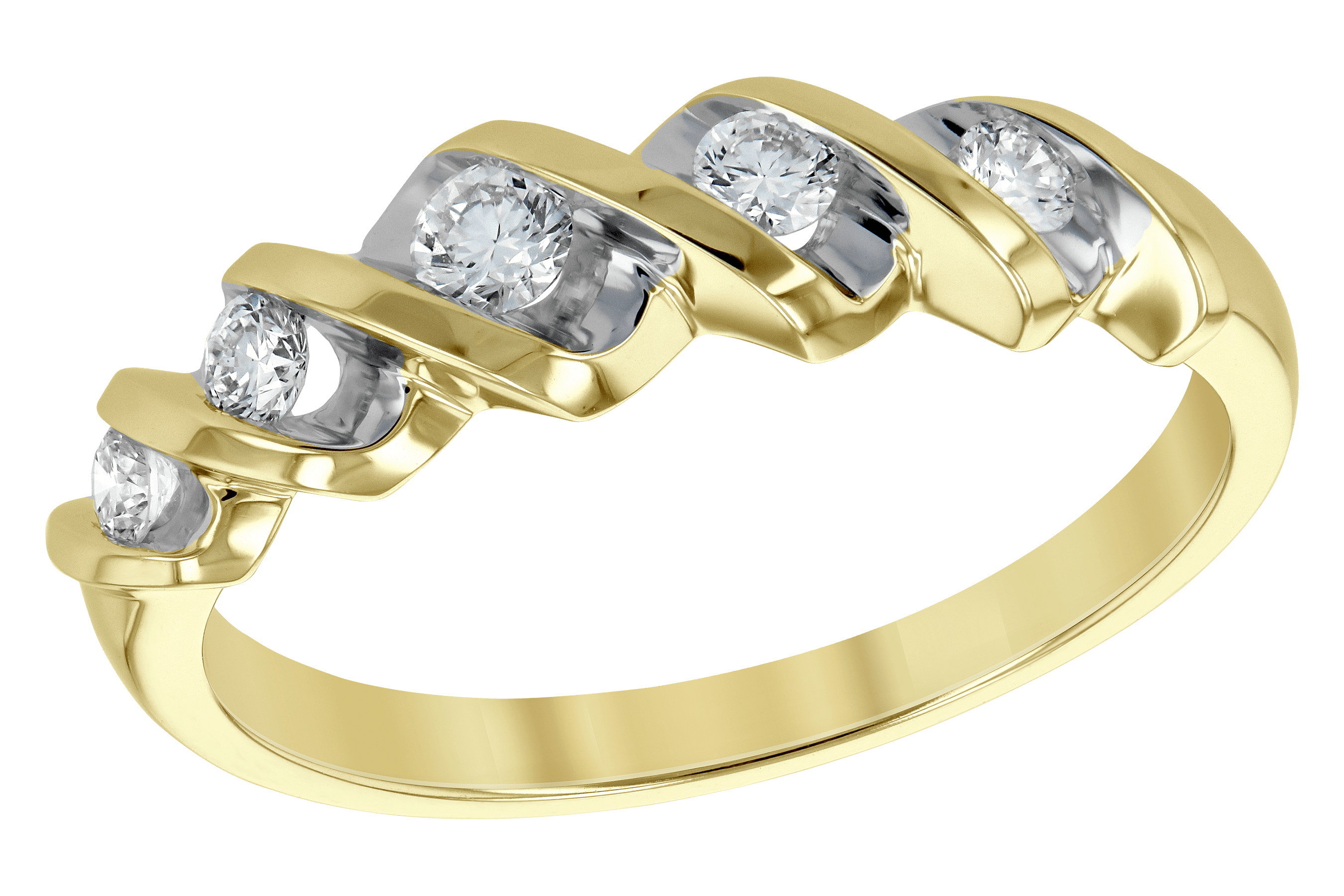L102-06179: LDS WED RING .25 TW