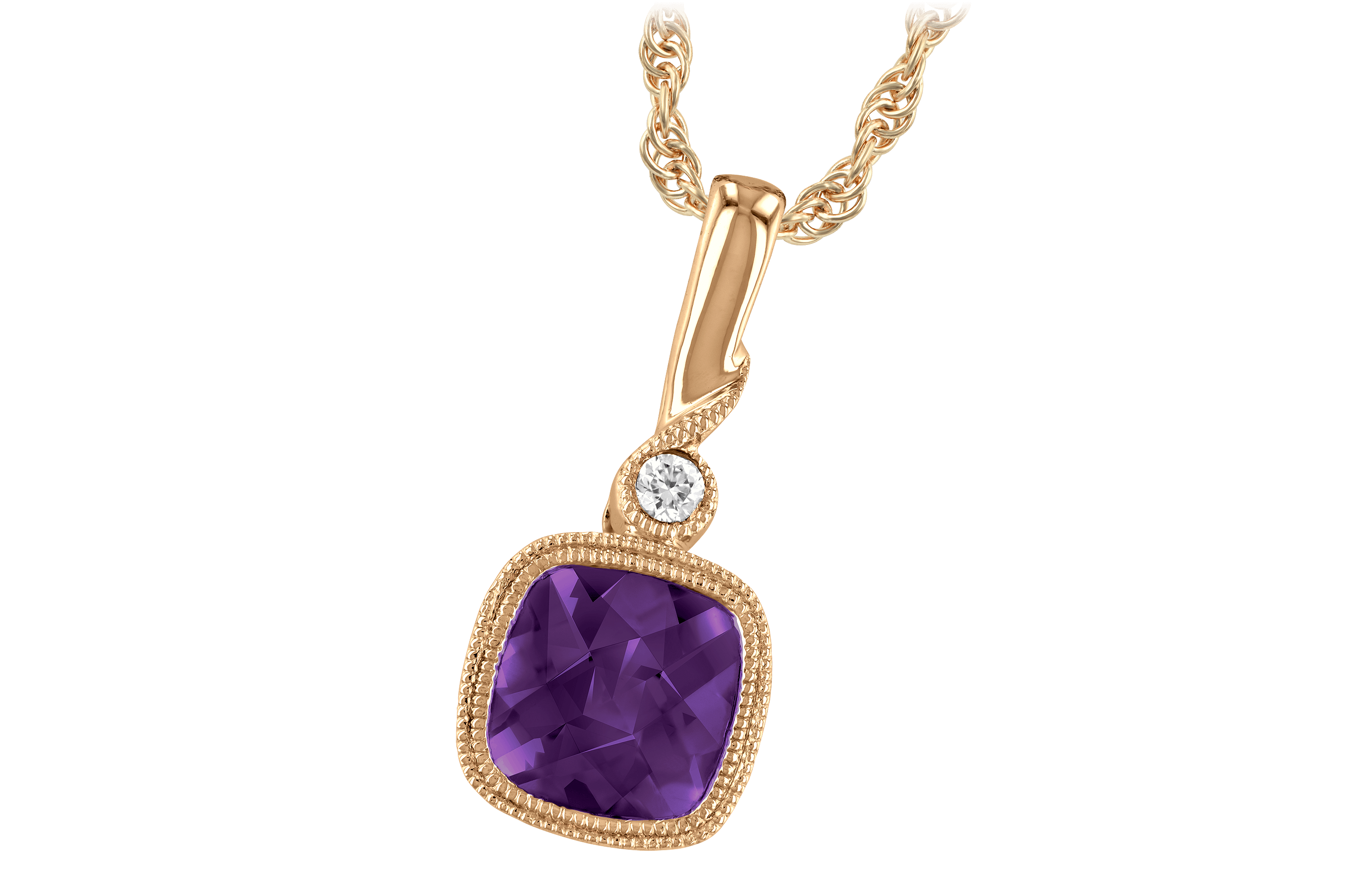 L192-98897: NECK .84 AMETHYST .86 TGW