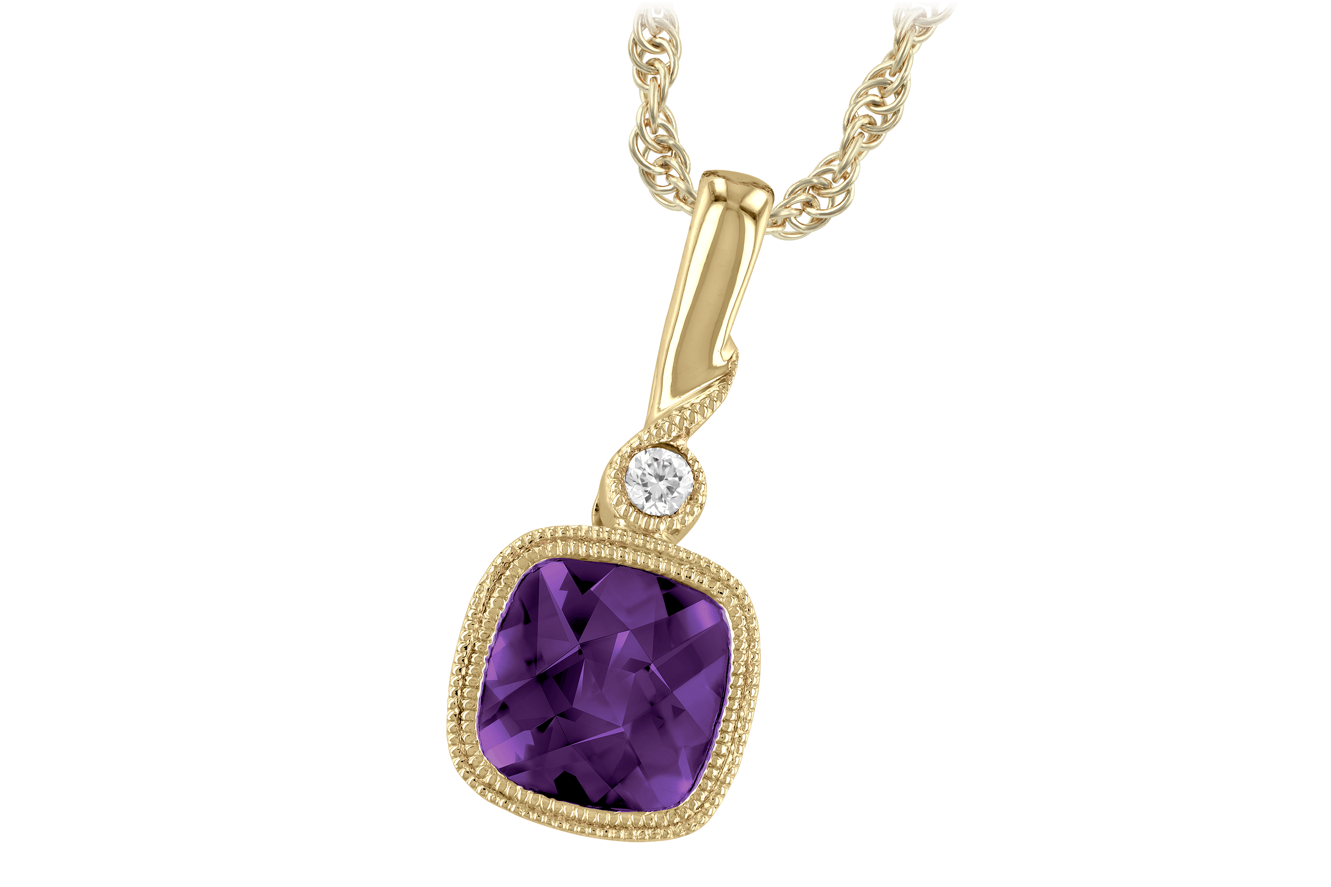 L192-98897: NECK .84 AMETHYST .86 TGW