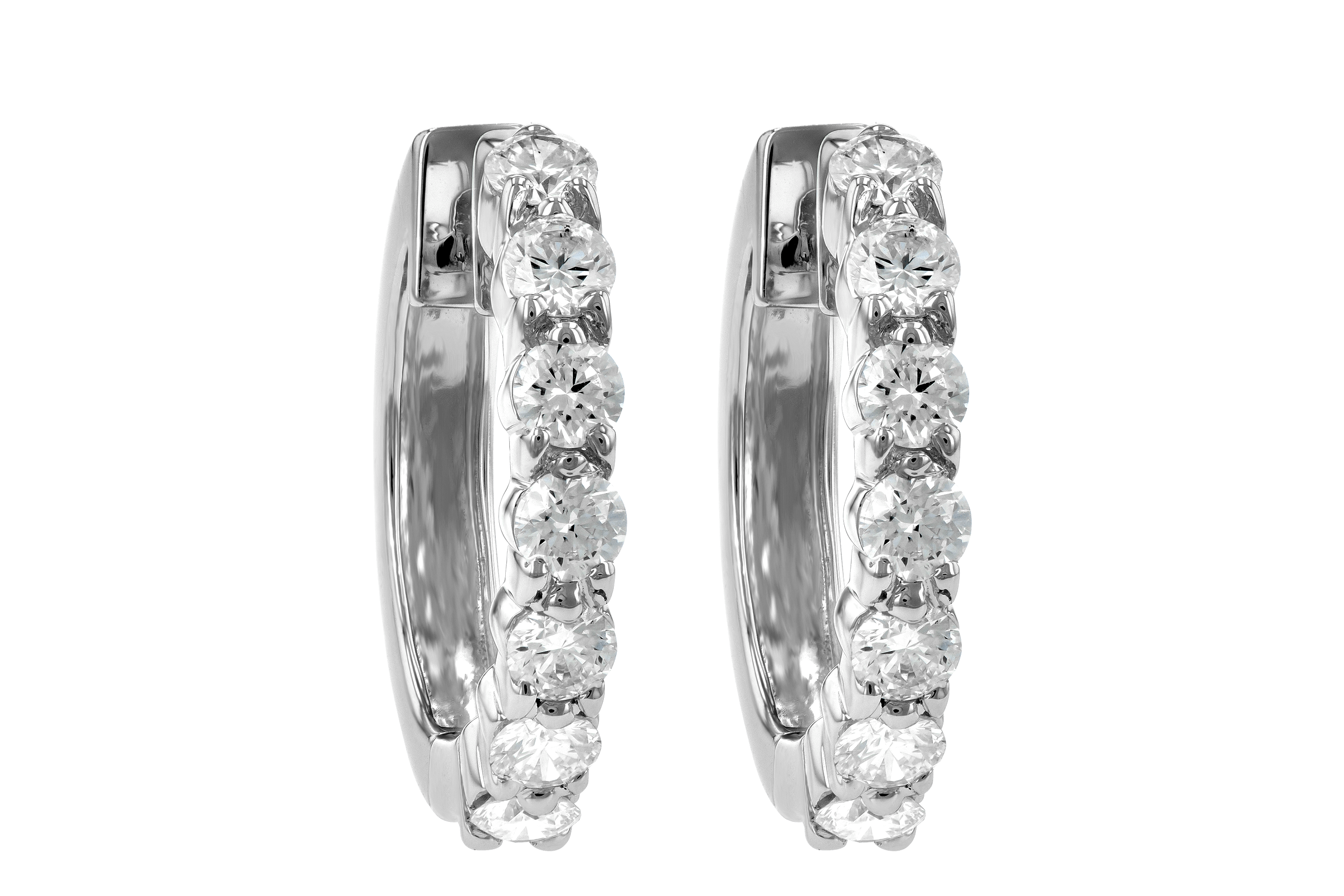 L194-76115: EARRINGS 1.00 CT TW