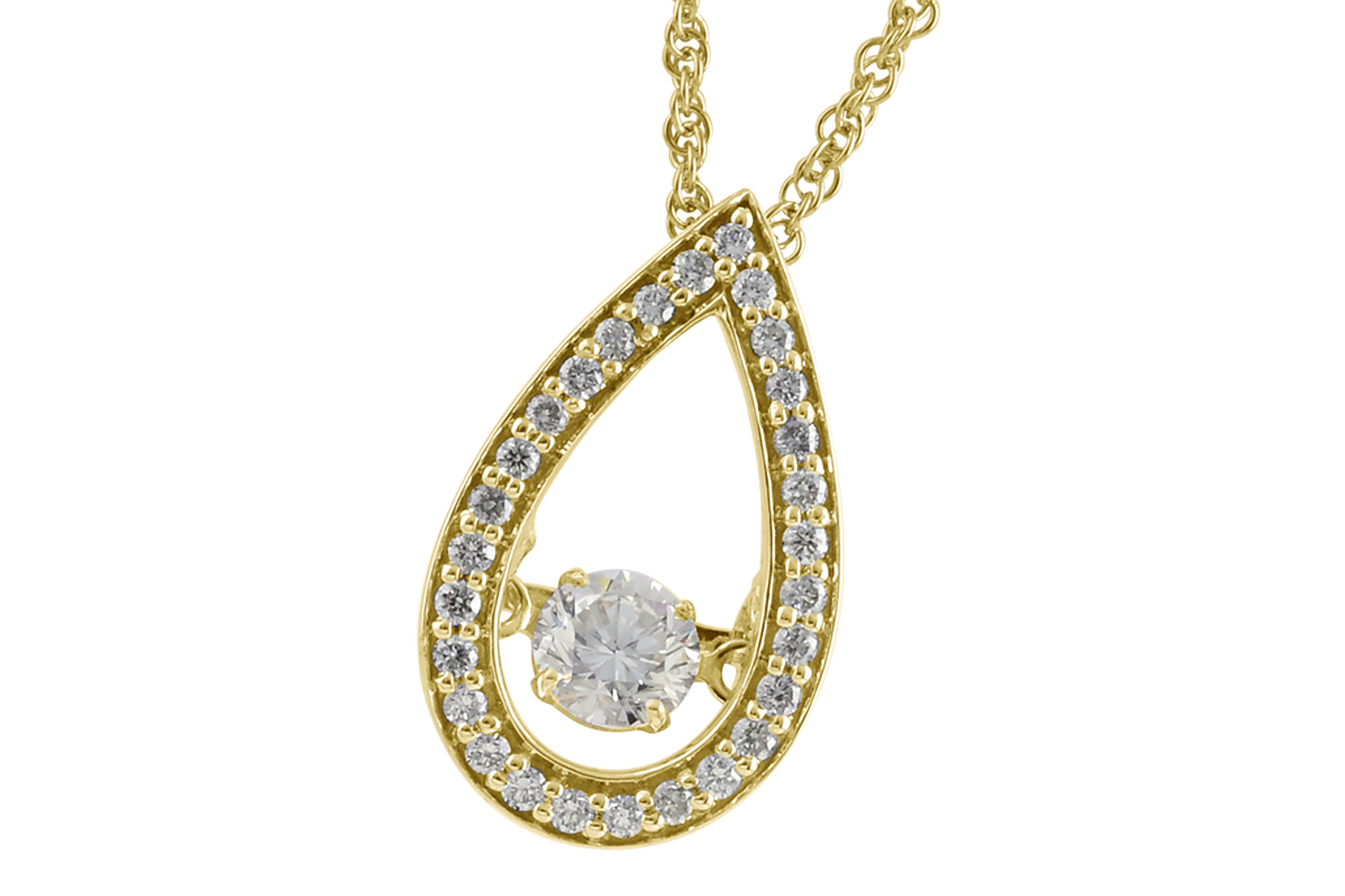 L195-71615: NECKLACE .38 TW