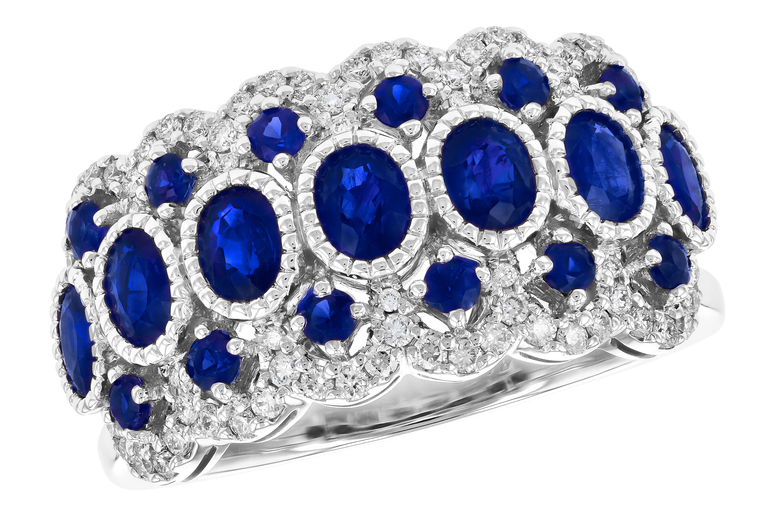 L282-04324: LDS WED RG 1.90 TW SAPP 2.15 TGW