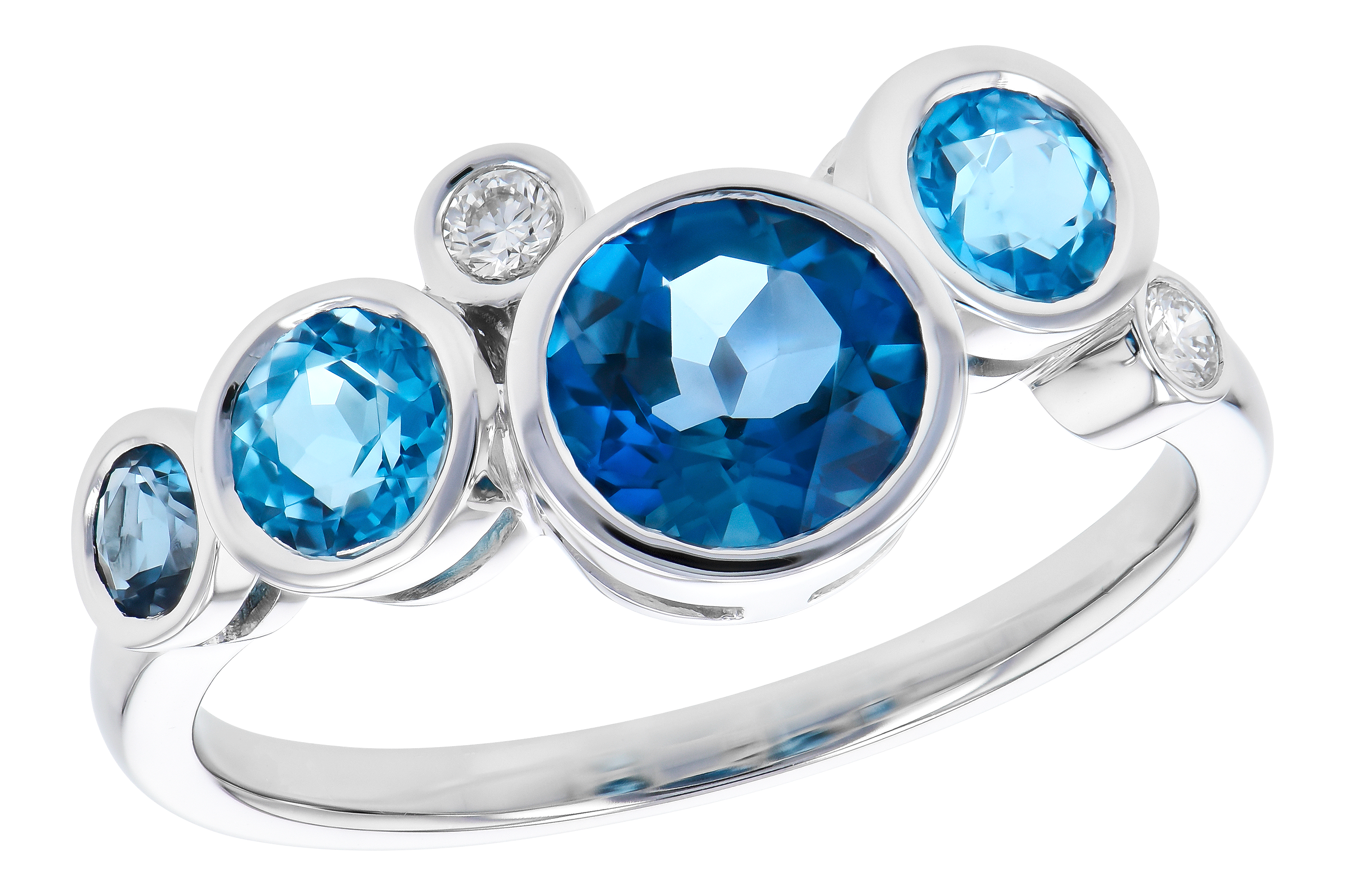 L282-07070: LDS RG 1.40 TW BLUE TOPAZ 1.45 TGW