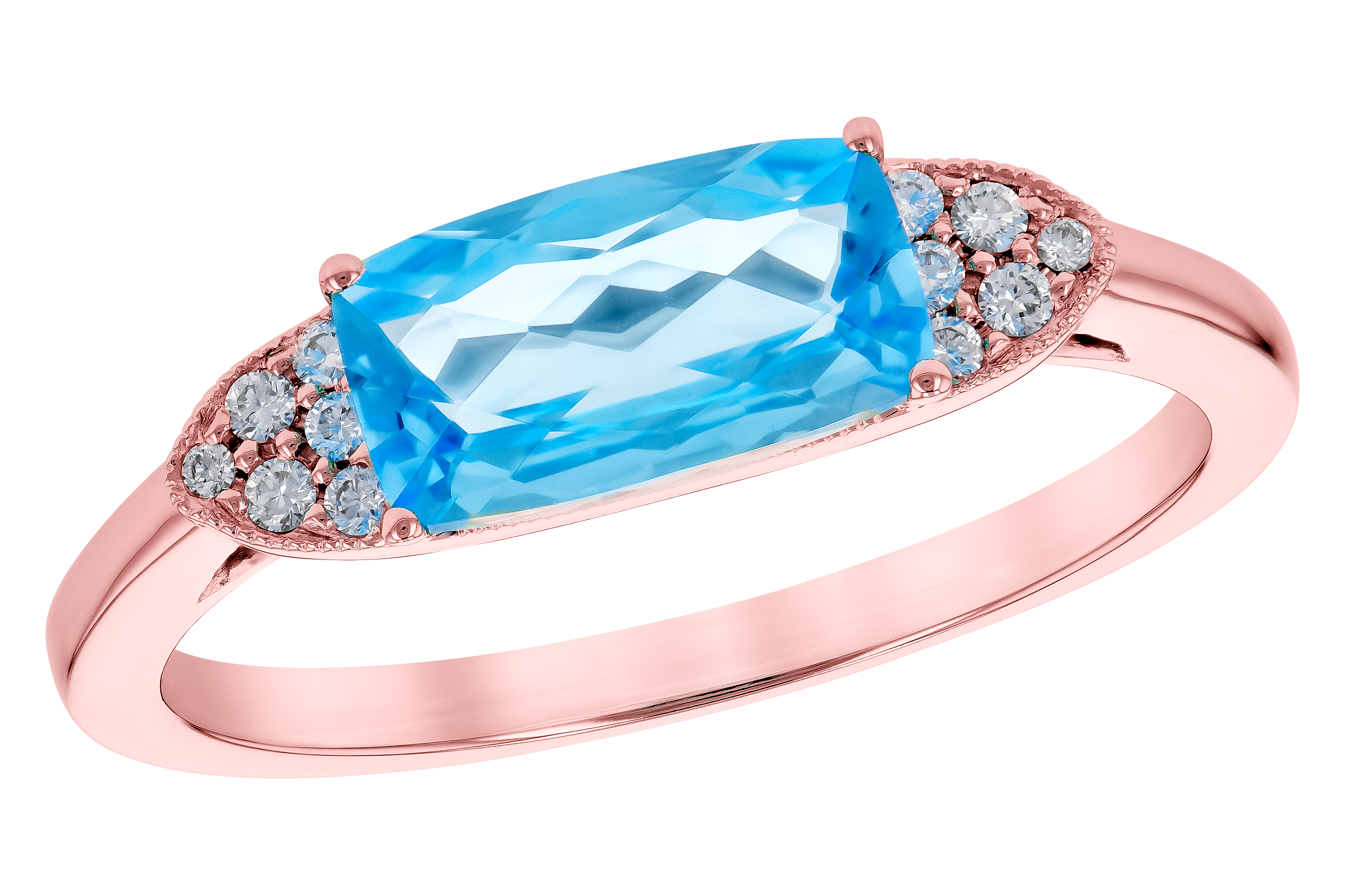 L282-91551: LDS RG 1.44 BLUE TOPAZ 1.52 TGW