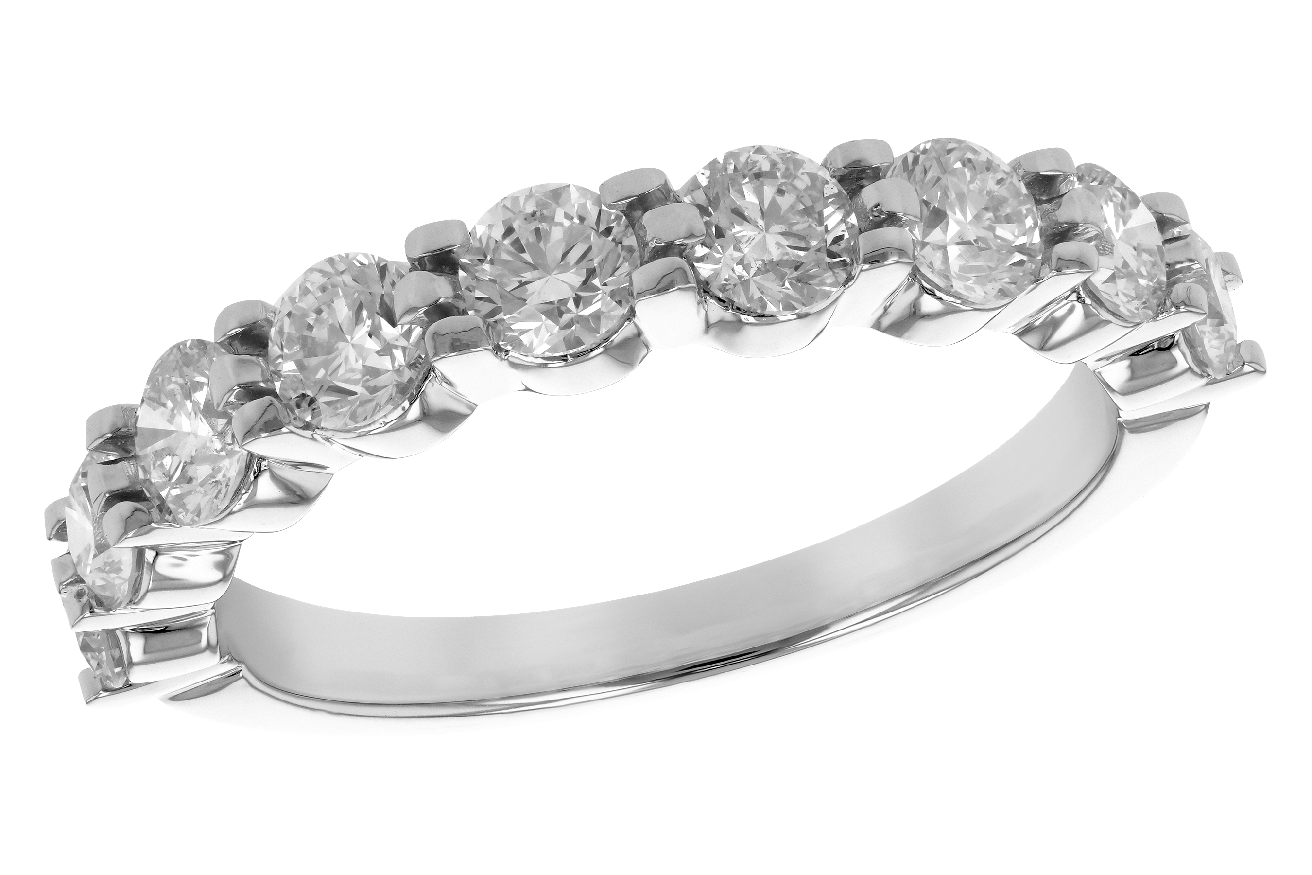 L282-95224: LDS WED RG 1.50 TW (9 STONES)
