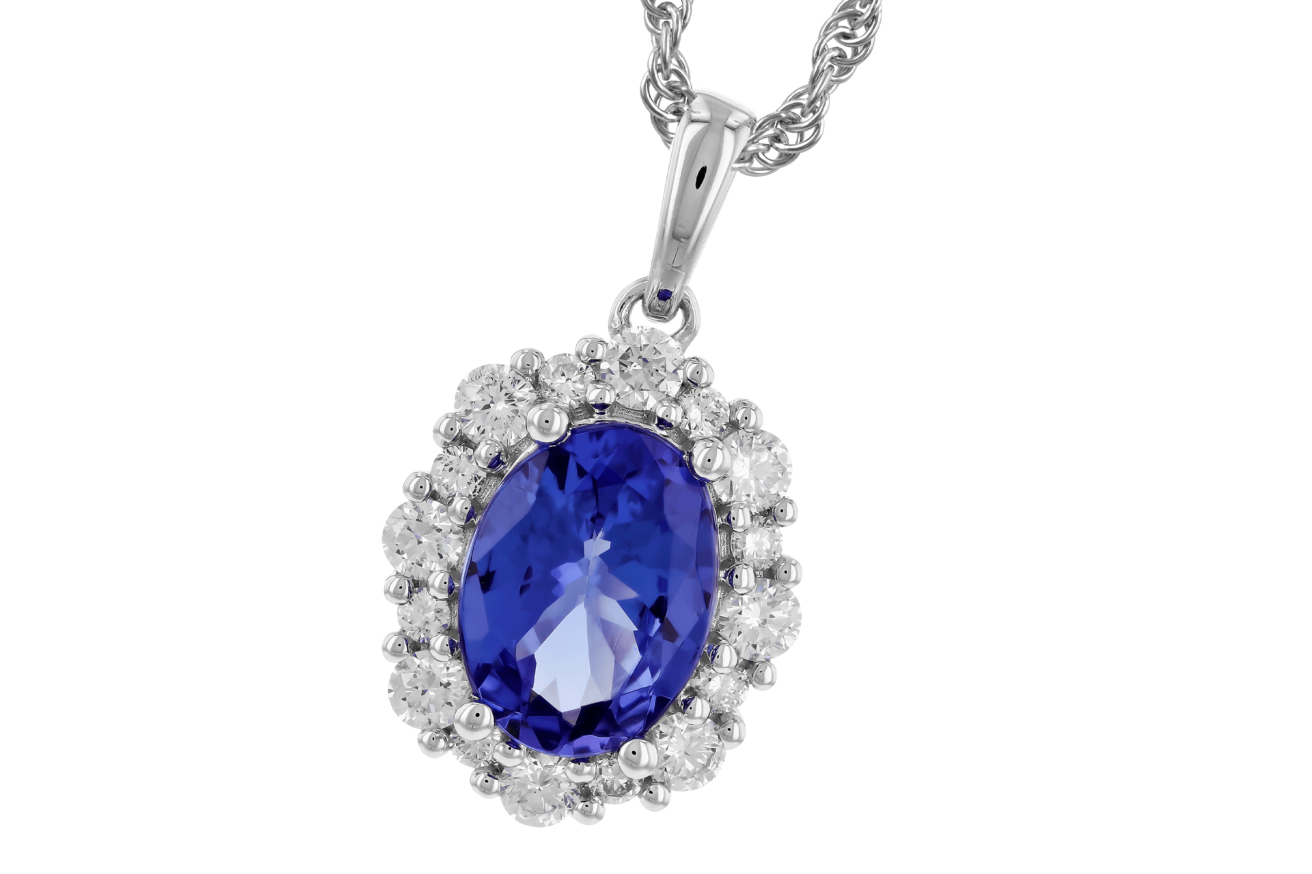 L282-95270: NECK 1.02 TANZANITE 1.32 TGW (8x6 OVAL)