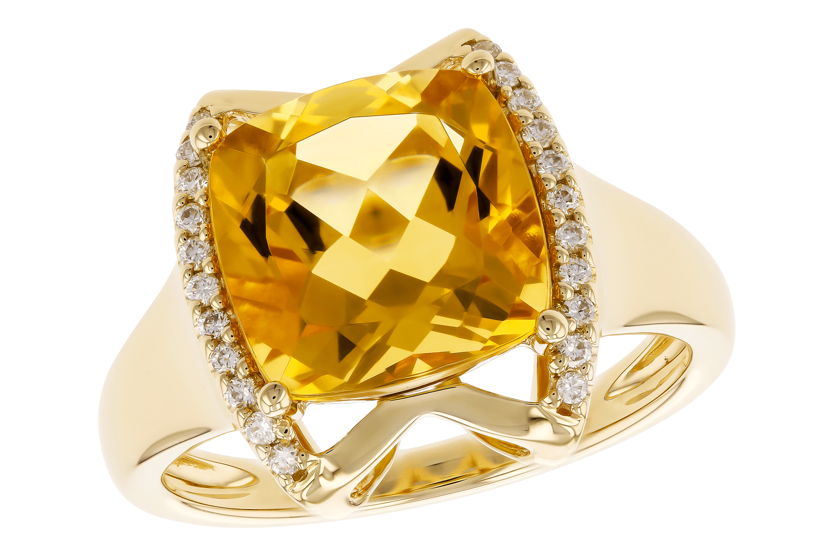 L282-96179: LDS RG 3.74 CITRINE 3.85 TGW (10MM CIT)