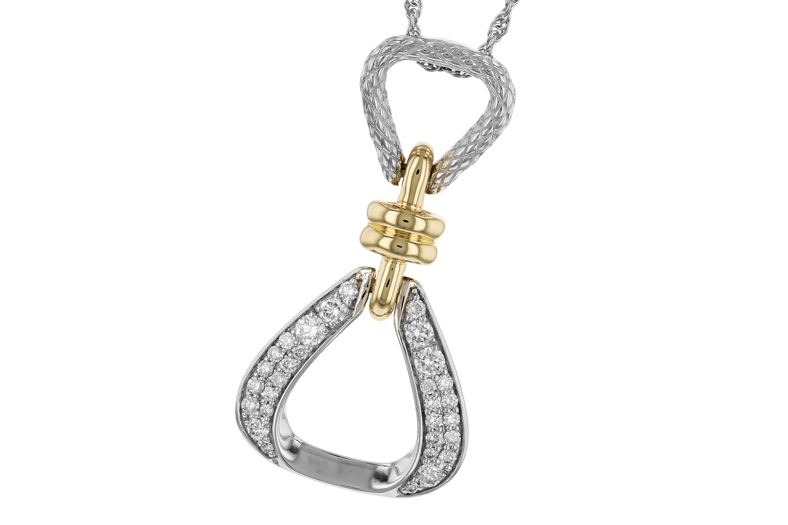 L282-98842: NECKLACE .50 TW