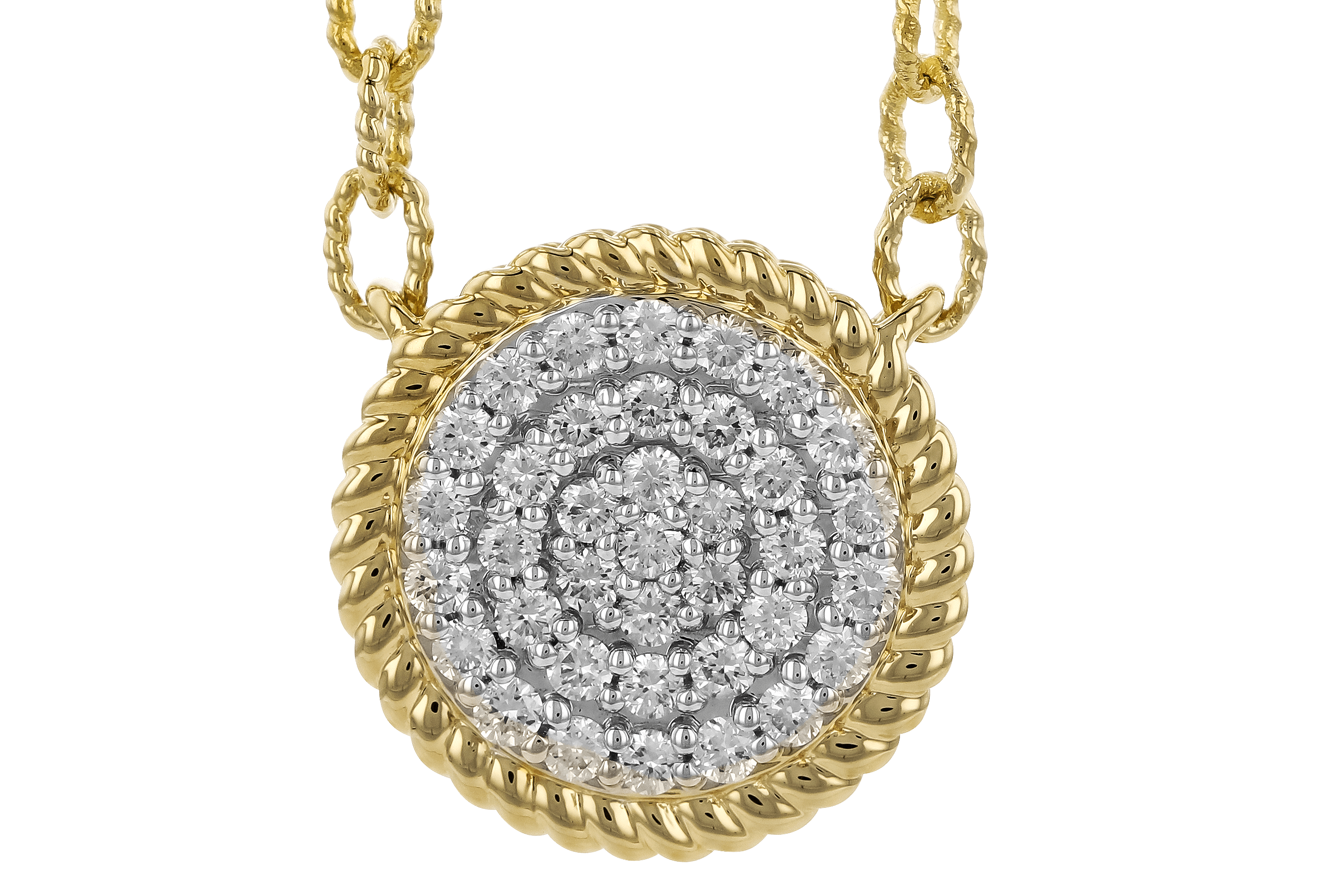 L282-99770: NECKLACE .32 TW (18")