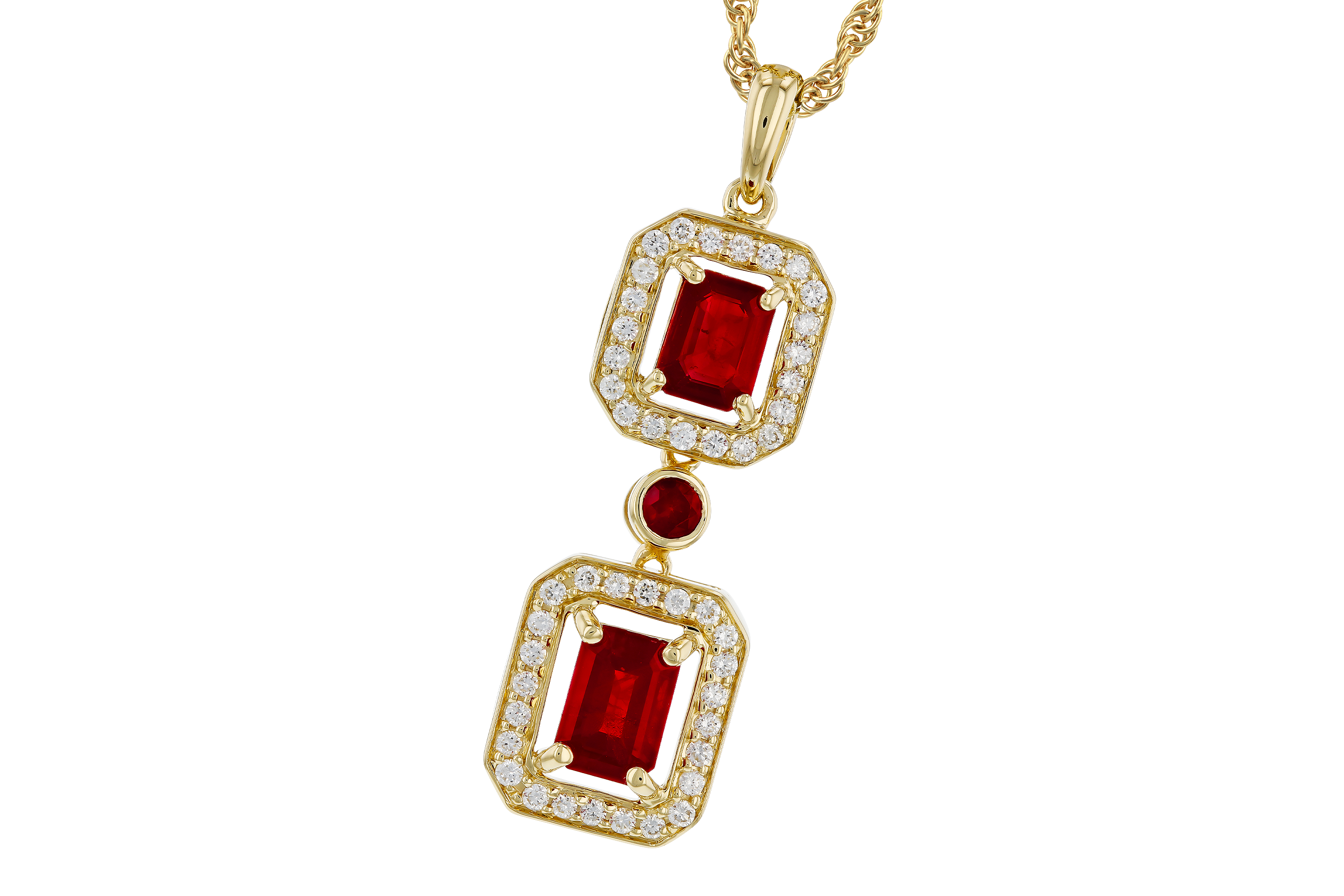 L283-86179: NECK 1.22 TW RUBY 1.43 TGW