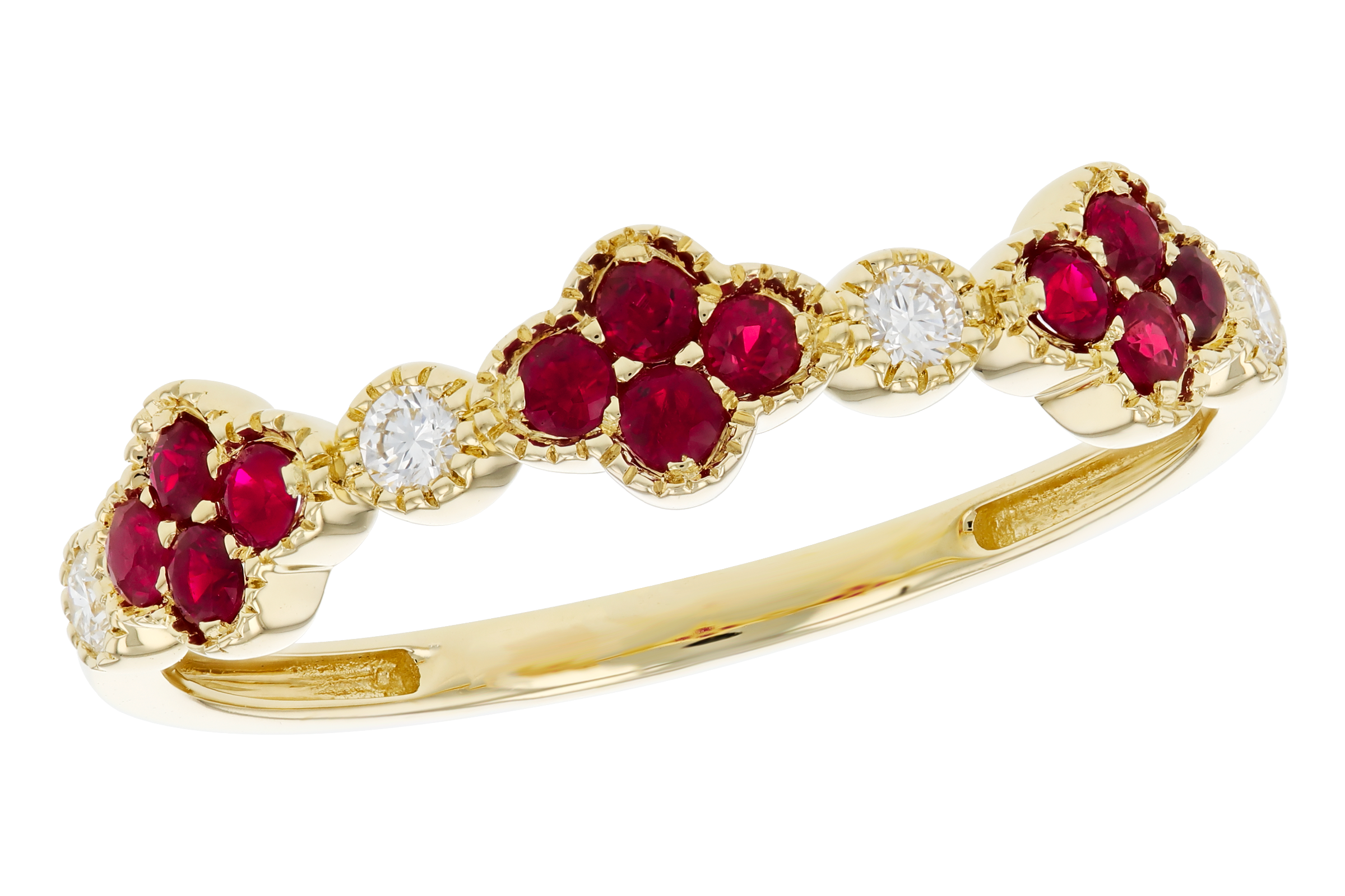 L284-76115: LDS WED RG .22 TW RUBY .30 TGW