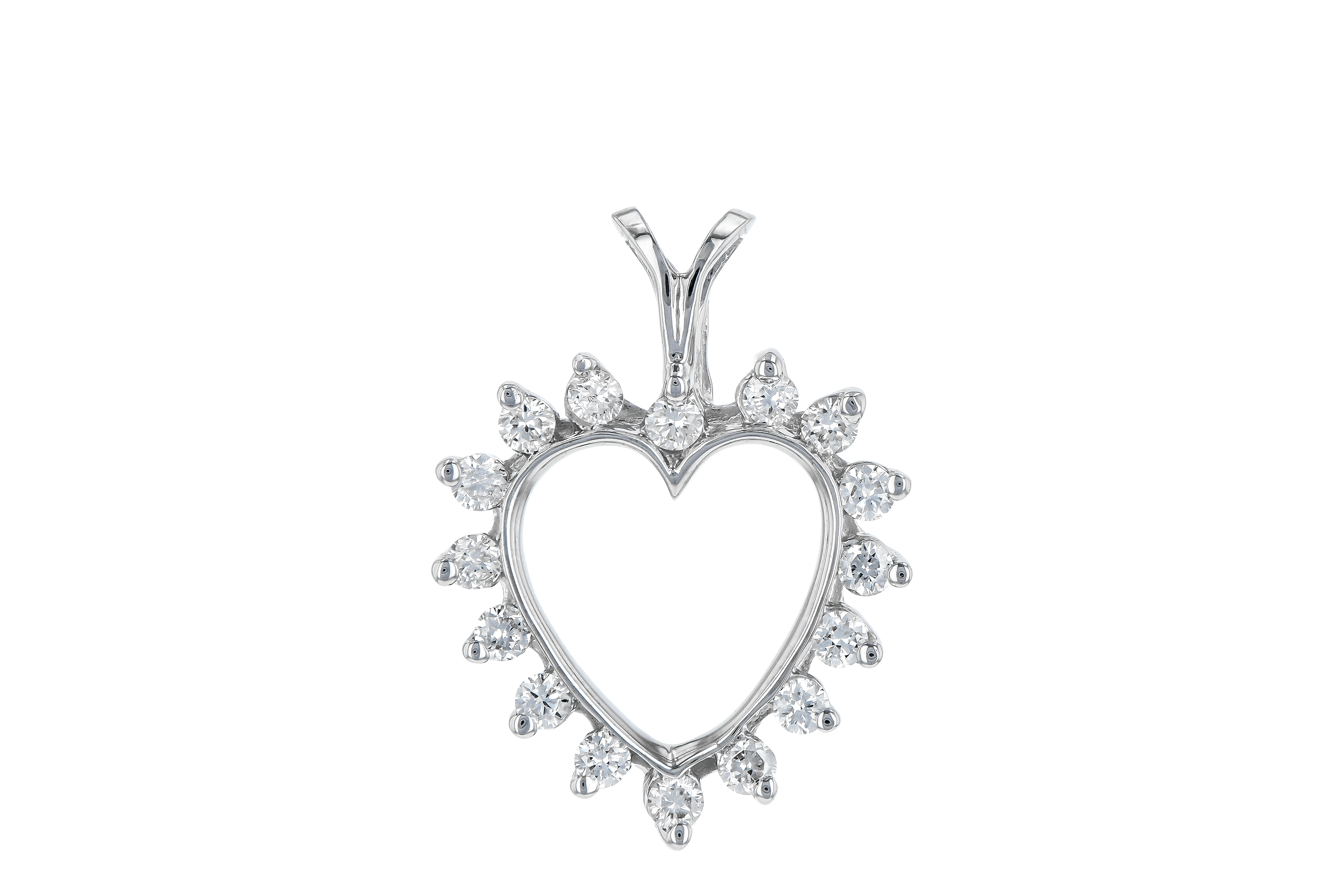 M015-67079: HEART PENDANT .23 TW