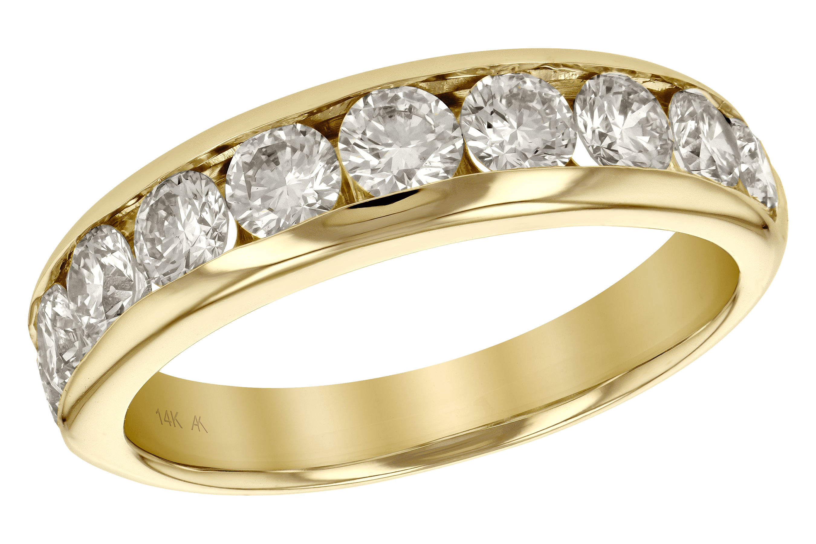 M102-06160: LDS WED RG 1.50 TW (10 STONES)