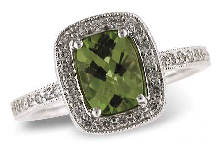 M192-92533: LDS DIA RG 1.45 PERIDOT 1.71 TGW