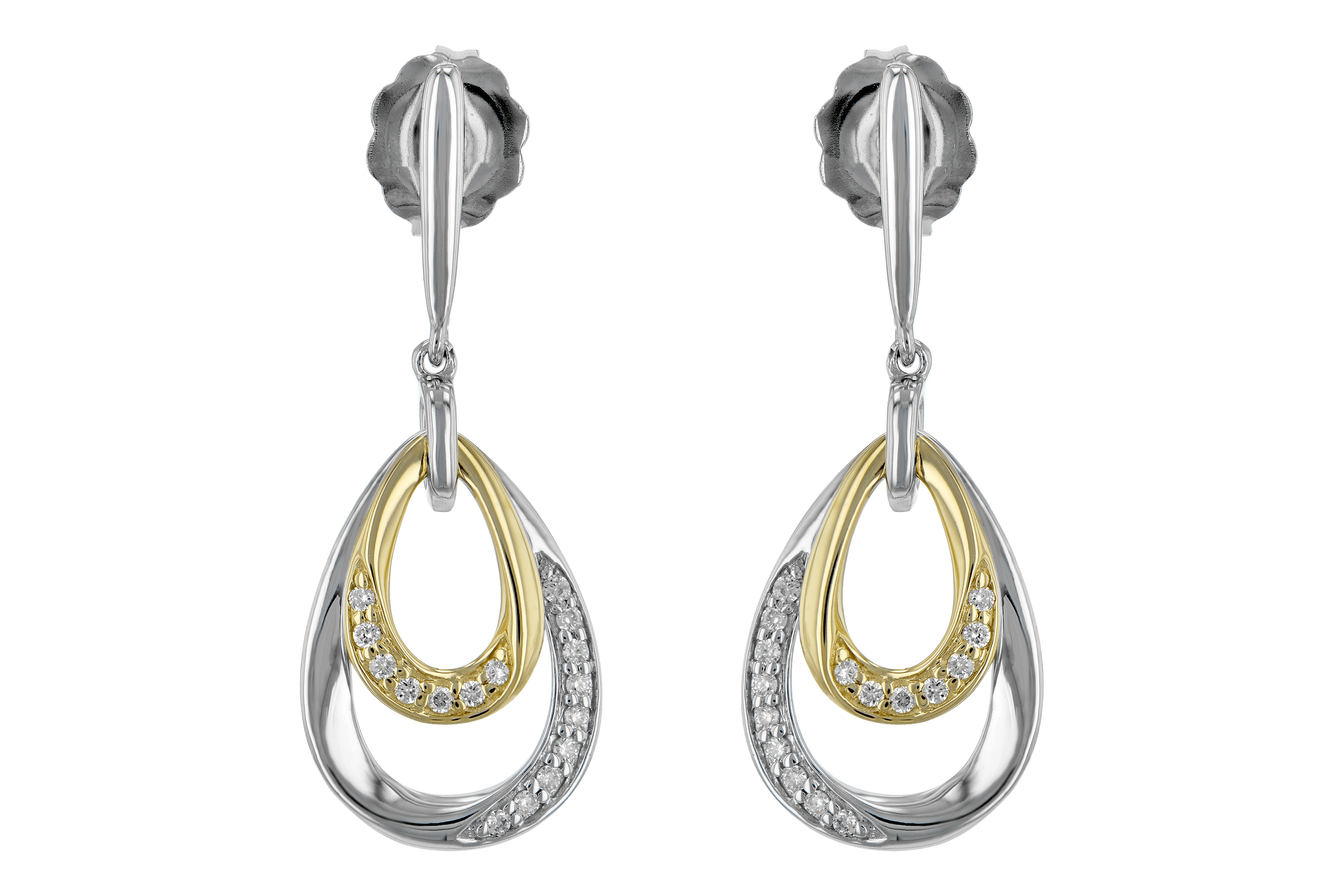 M198-42506: EARRINGS .12 TW