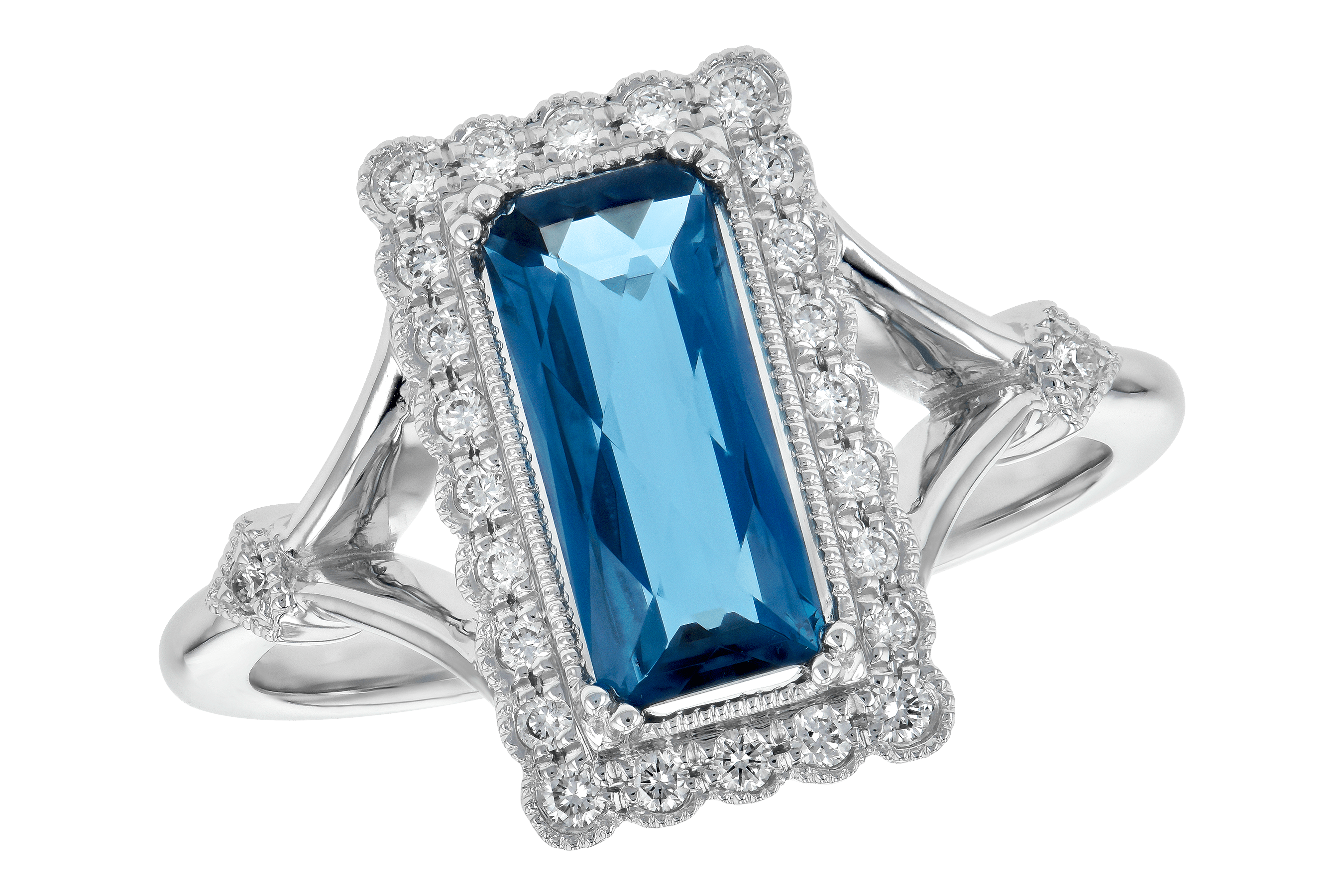 M199-33442: LDS RG 1.58 LONDON BLUE TOPAZ 1.75 TGW