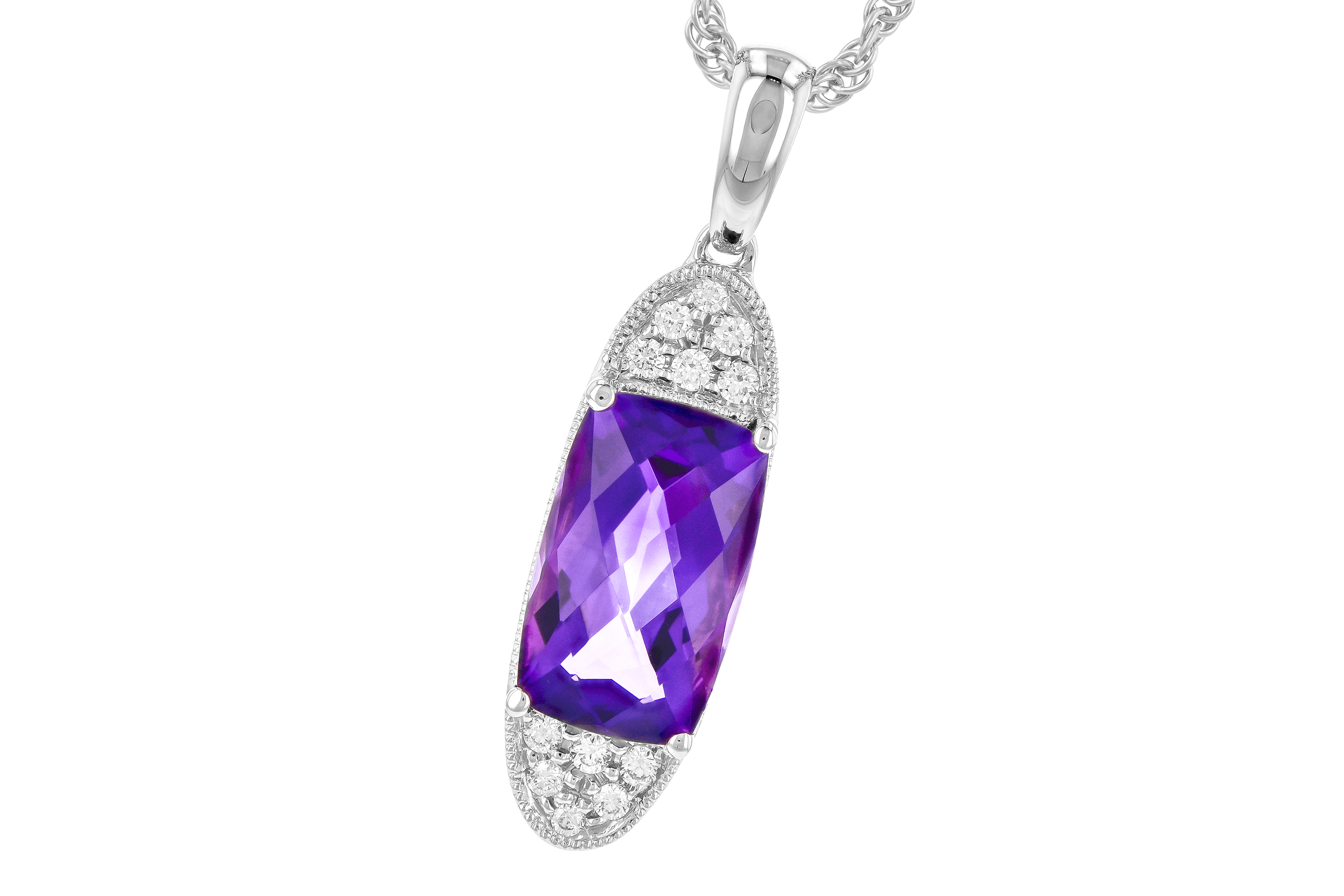 M282-91560: NECK 1.60 AMETHYST 1.70 TGW