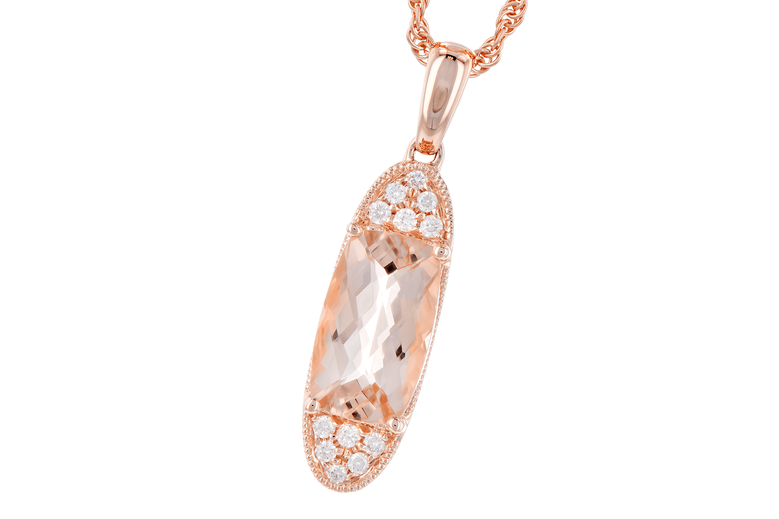 M282-91579: NECK 1.55 MORGANITE 1.65 TGW