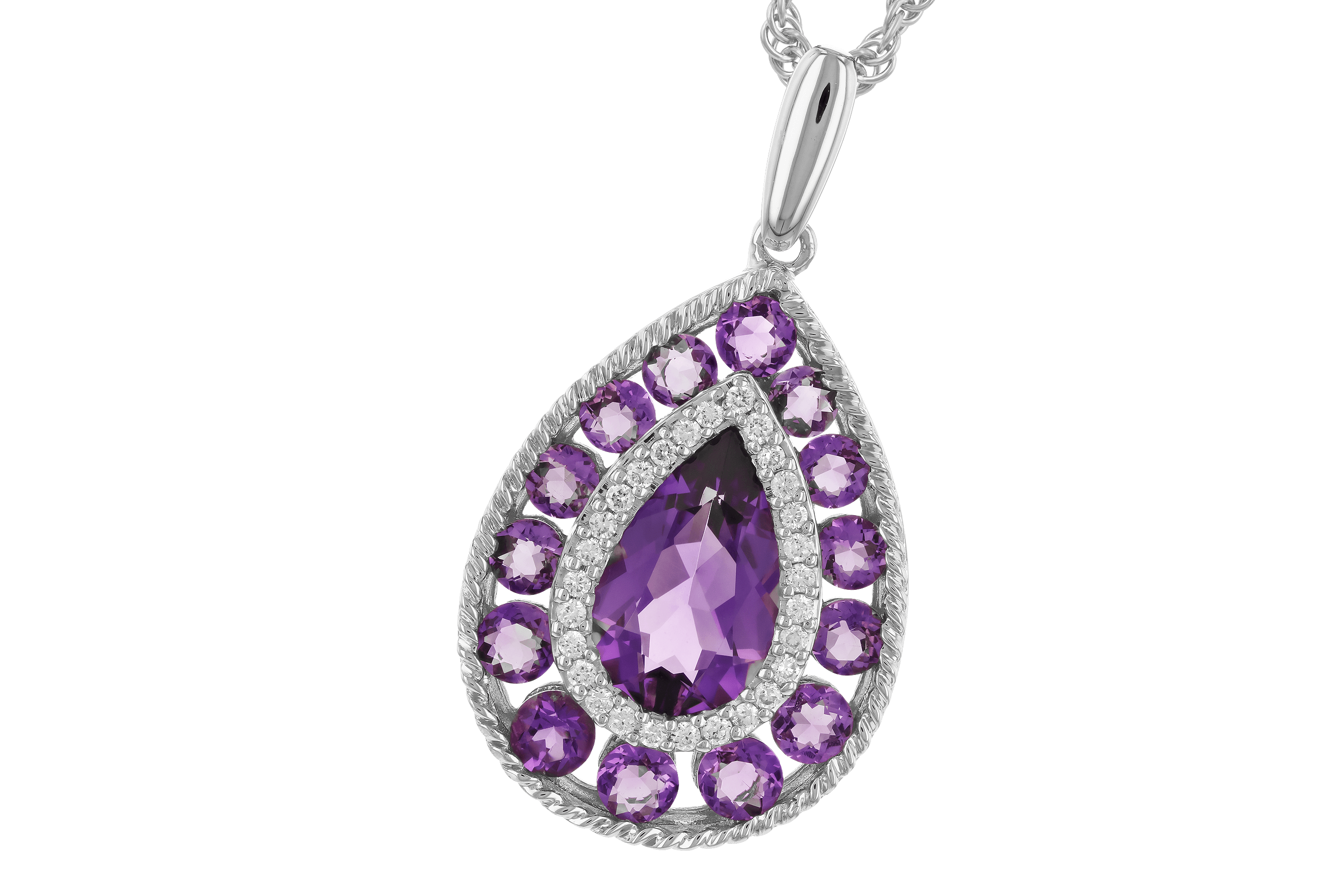 M282-98833: NECK 1.95 TW AMETHYST 2.05 TGW