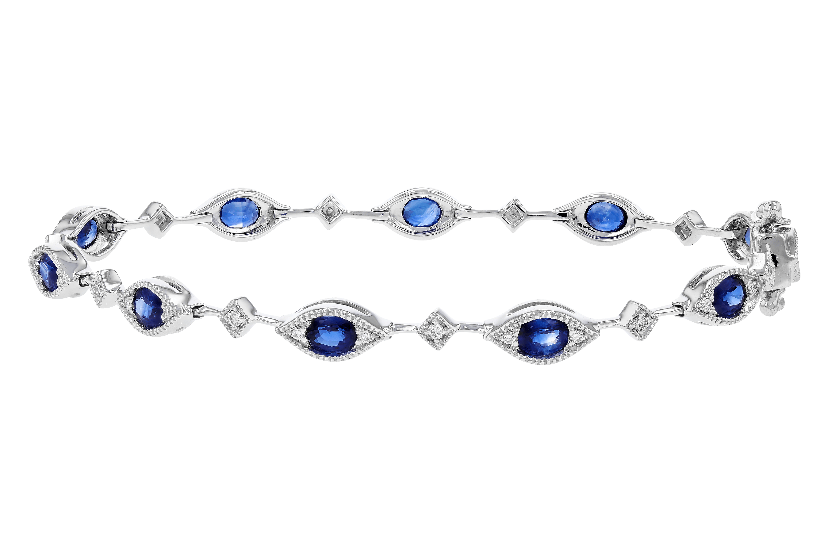 M283-83442: BRACELET 2.31 SAPPHIRE 2.50 TGW (7")