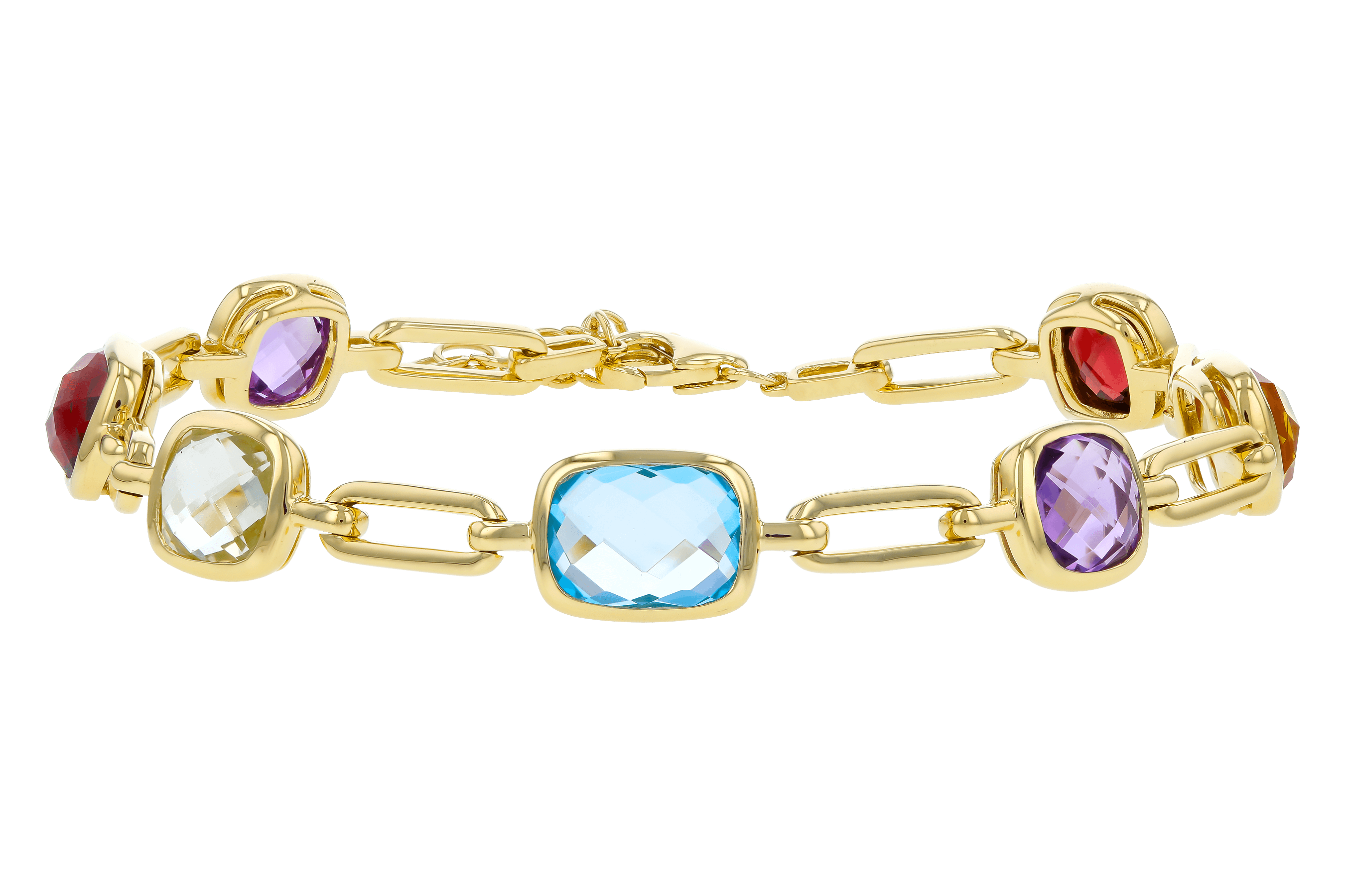 M283-86142: BRACELET 8.87 TW SEMI-PREC (GT,CIT,AMY,G.AMY,BT)