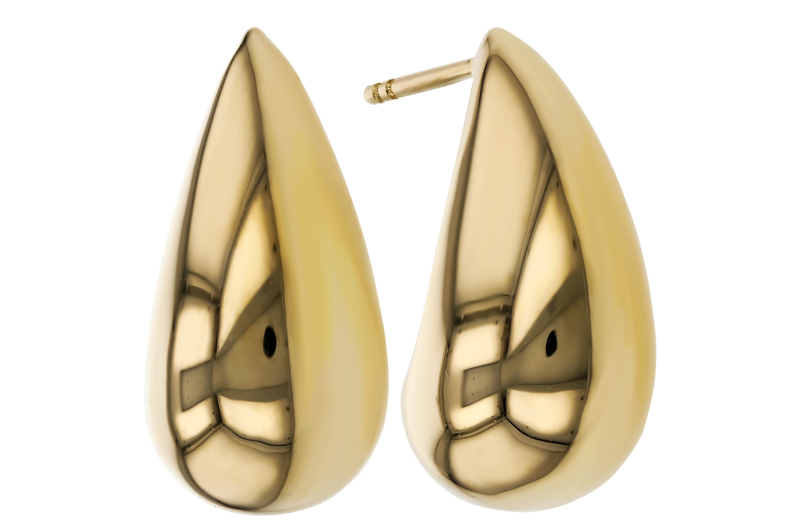 M283-87951: GOLD EARRINGS (20MM)