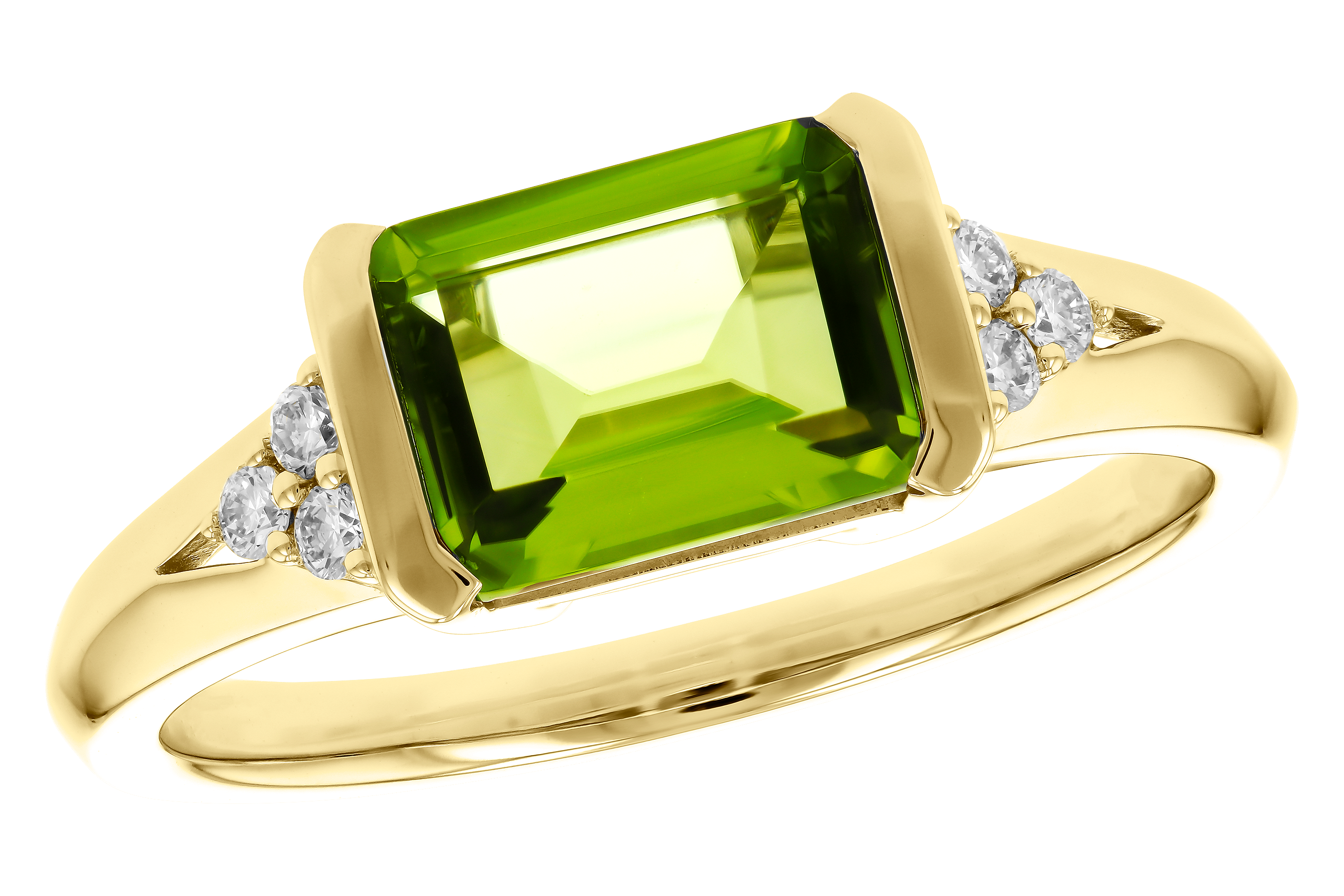 M283-88851: LDS RG 1.52 PERIDOT 1.61 TGW (8X6MM PER)